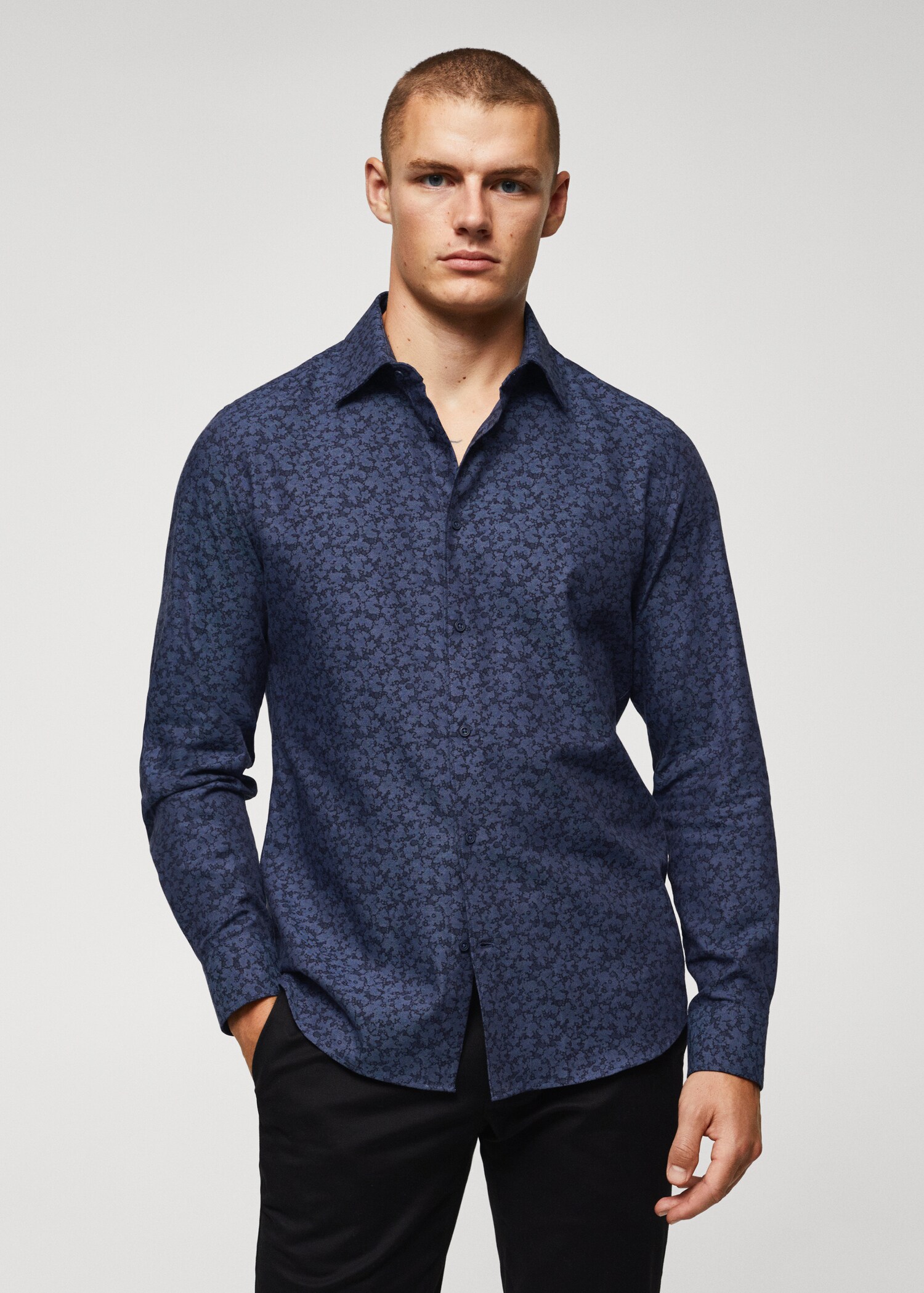 100% cotton printed shirt