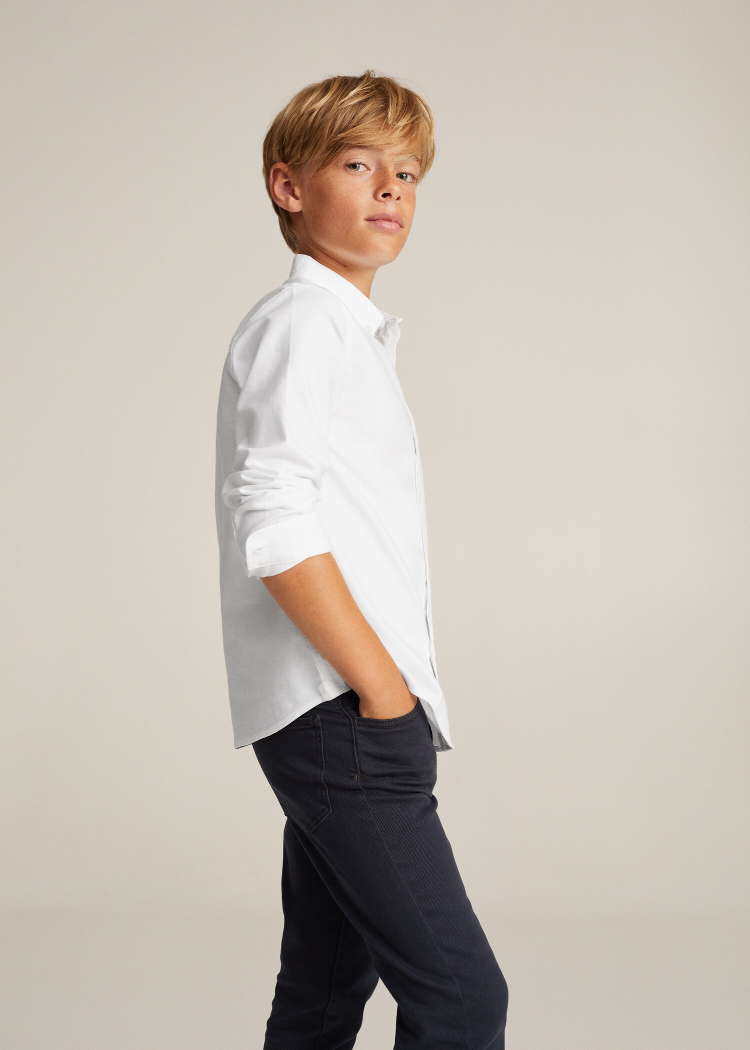 Oxford cotton shirt