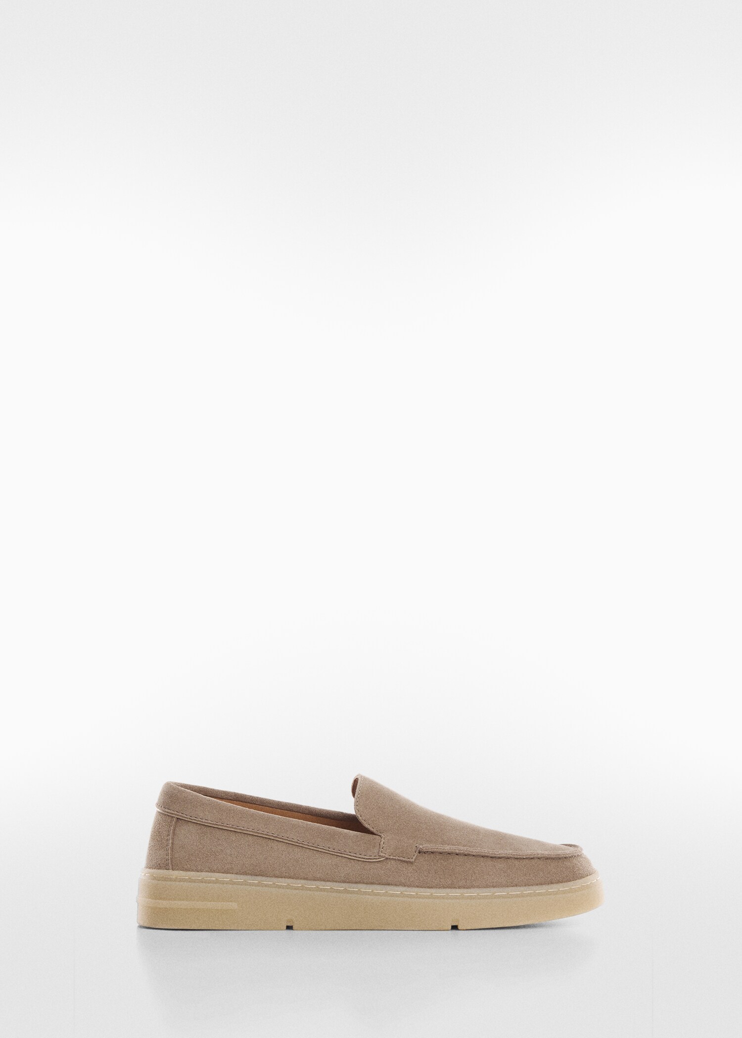 Split leather shoes