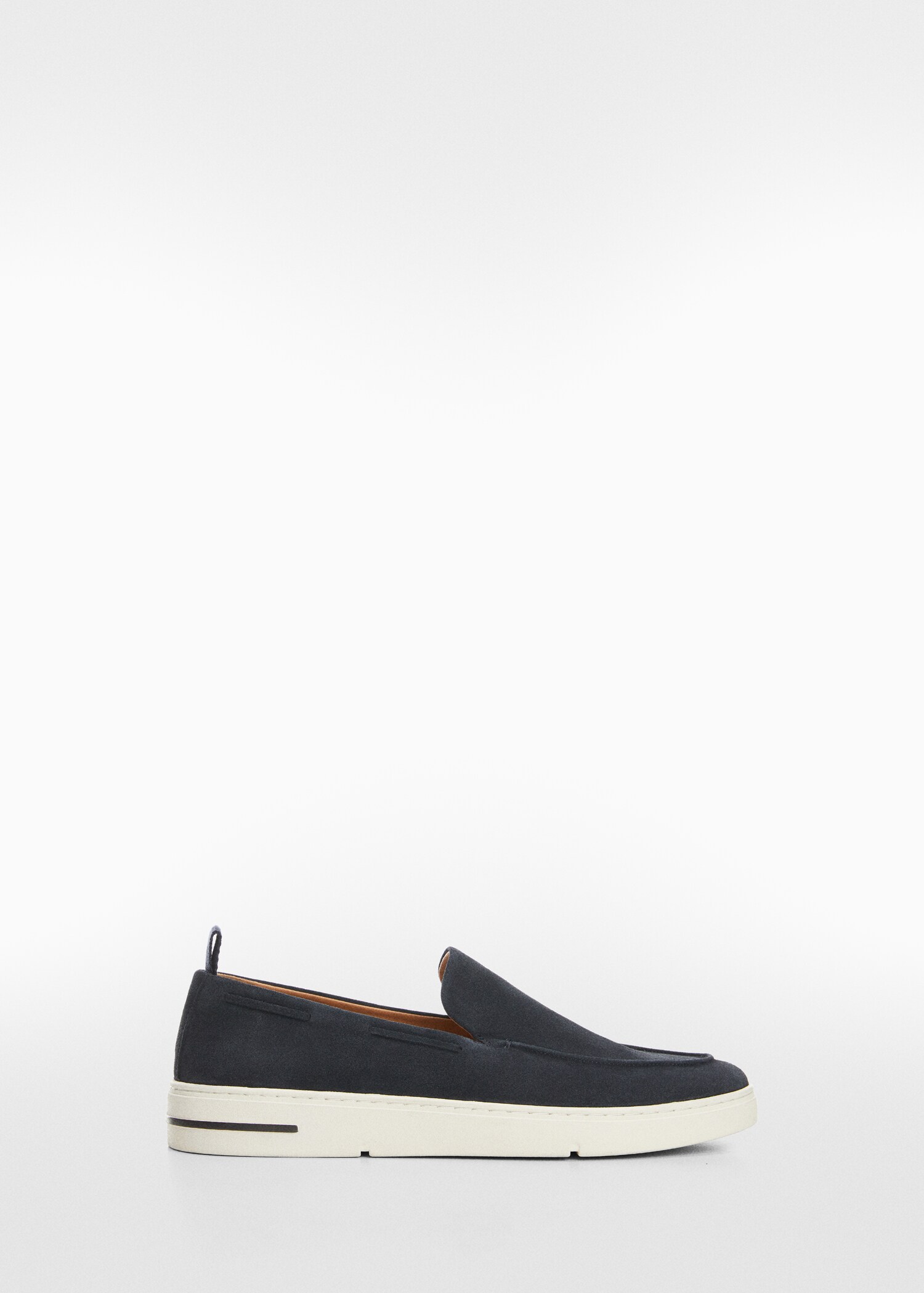 Split leather shoes