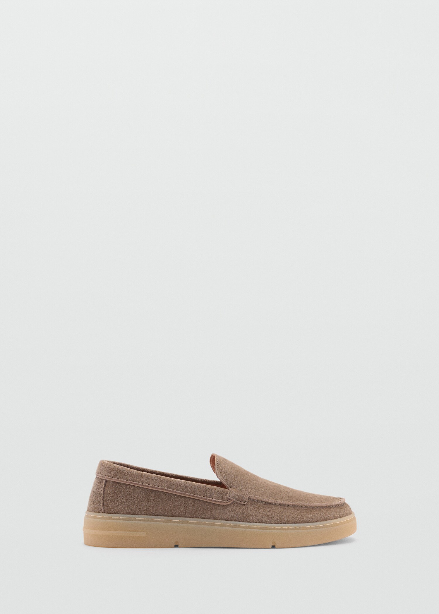 Split leather shoes