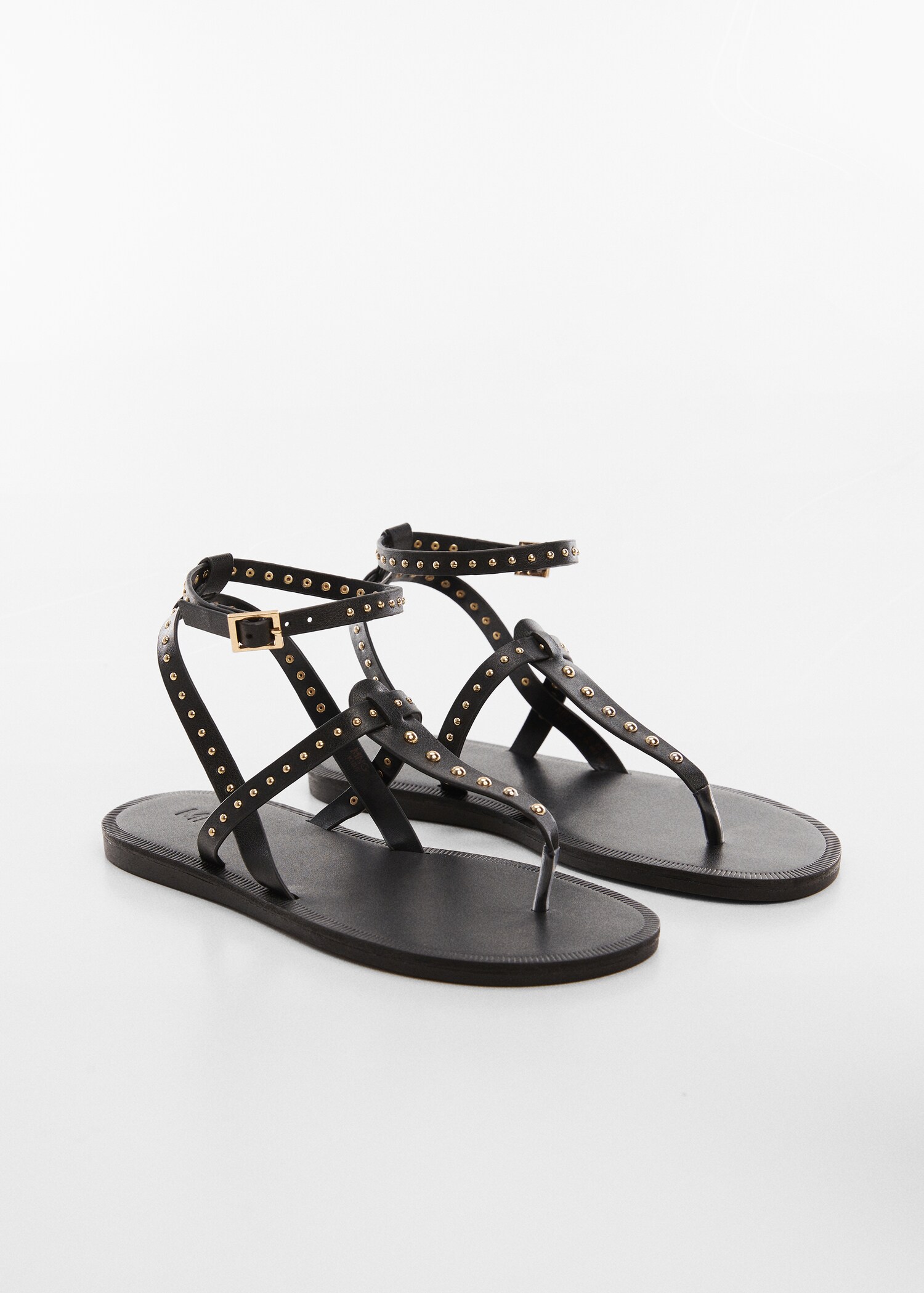Beaded strap sandal