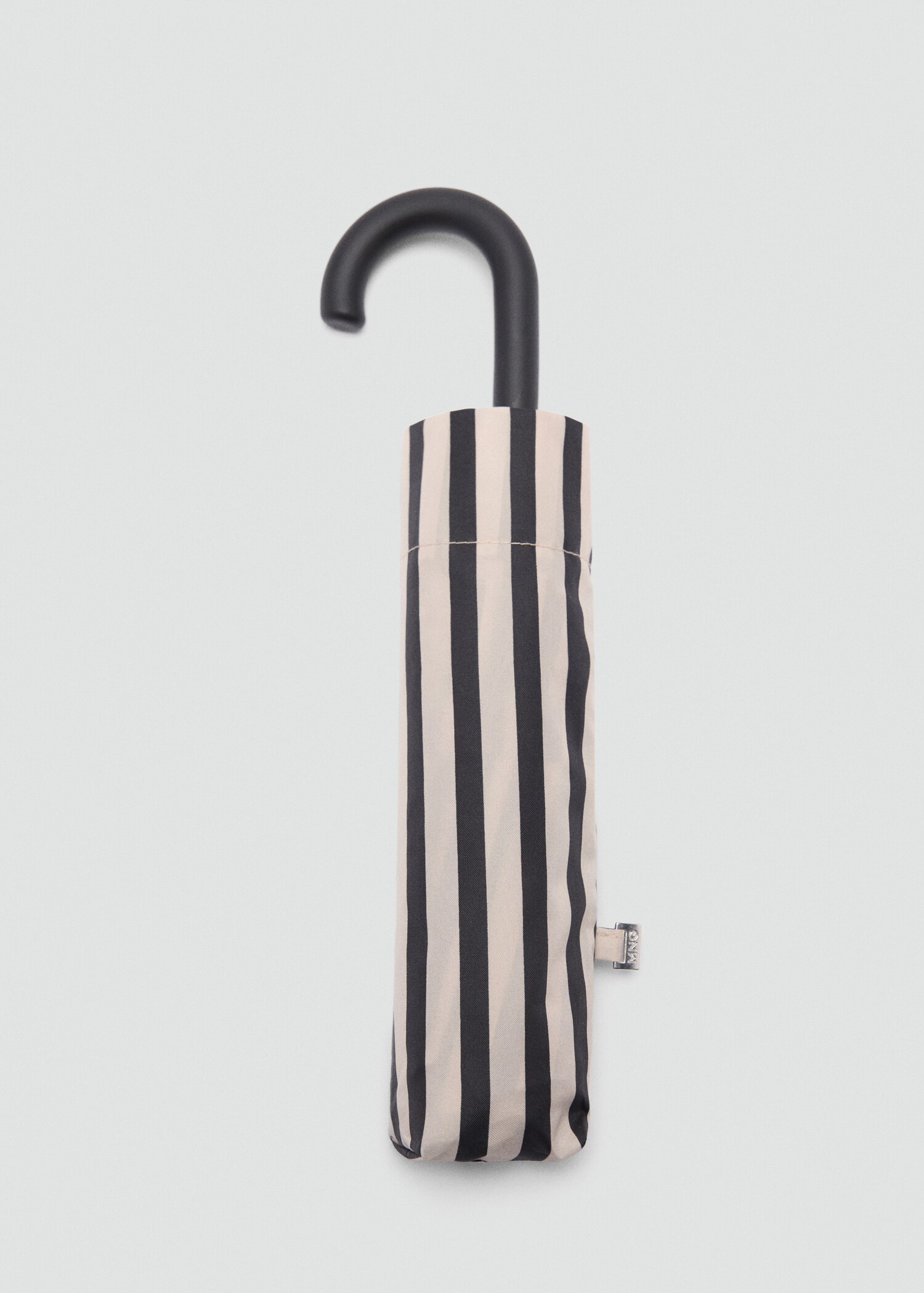 Striped folding umbrella