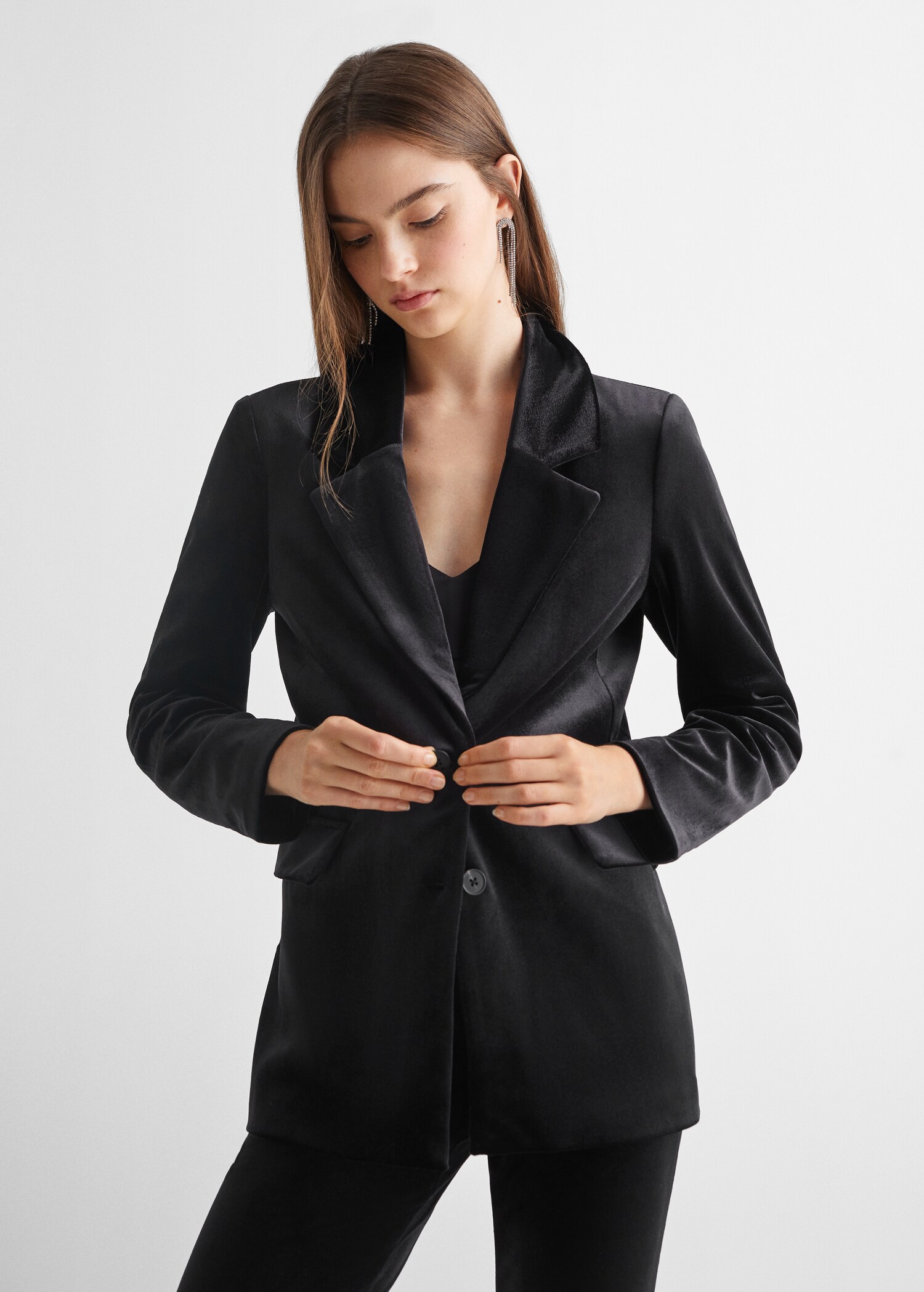 Velvet blazer