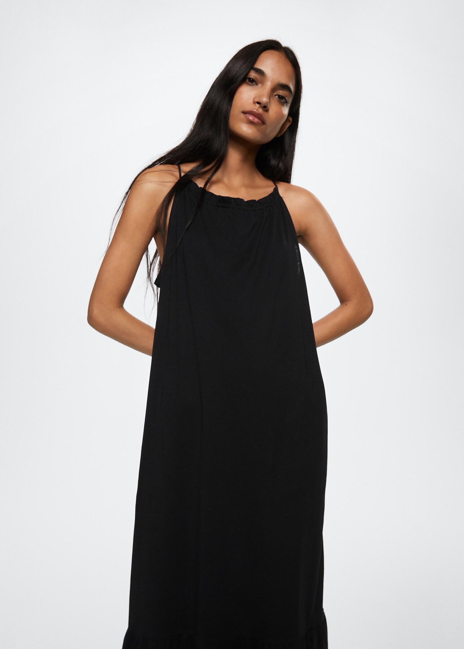Maxi ruffles dress