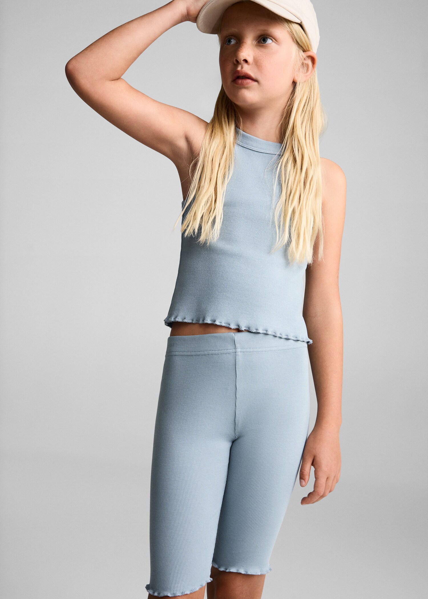 Cotton short leggings