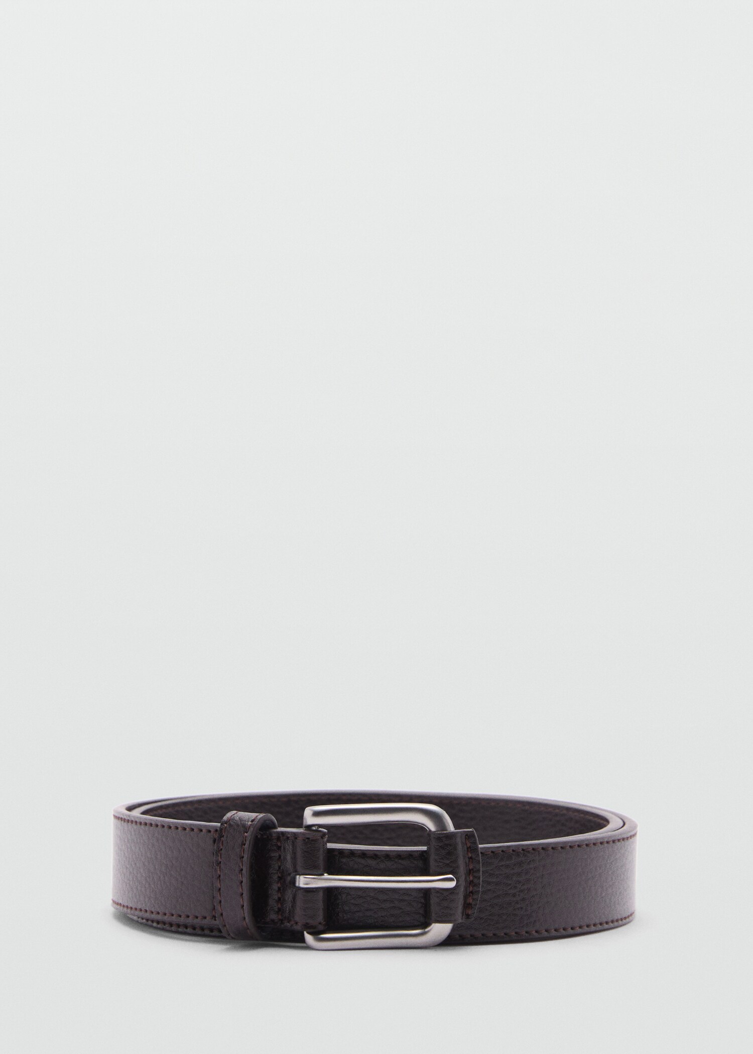 100% beaten leather belt
