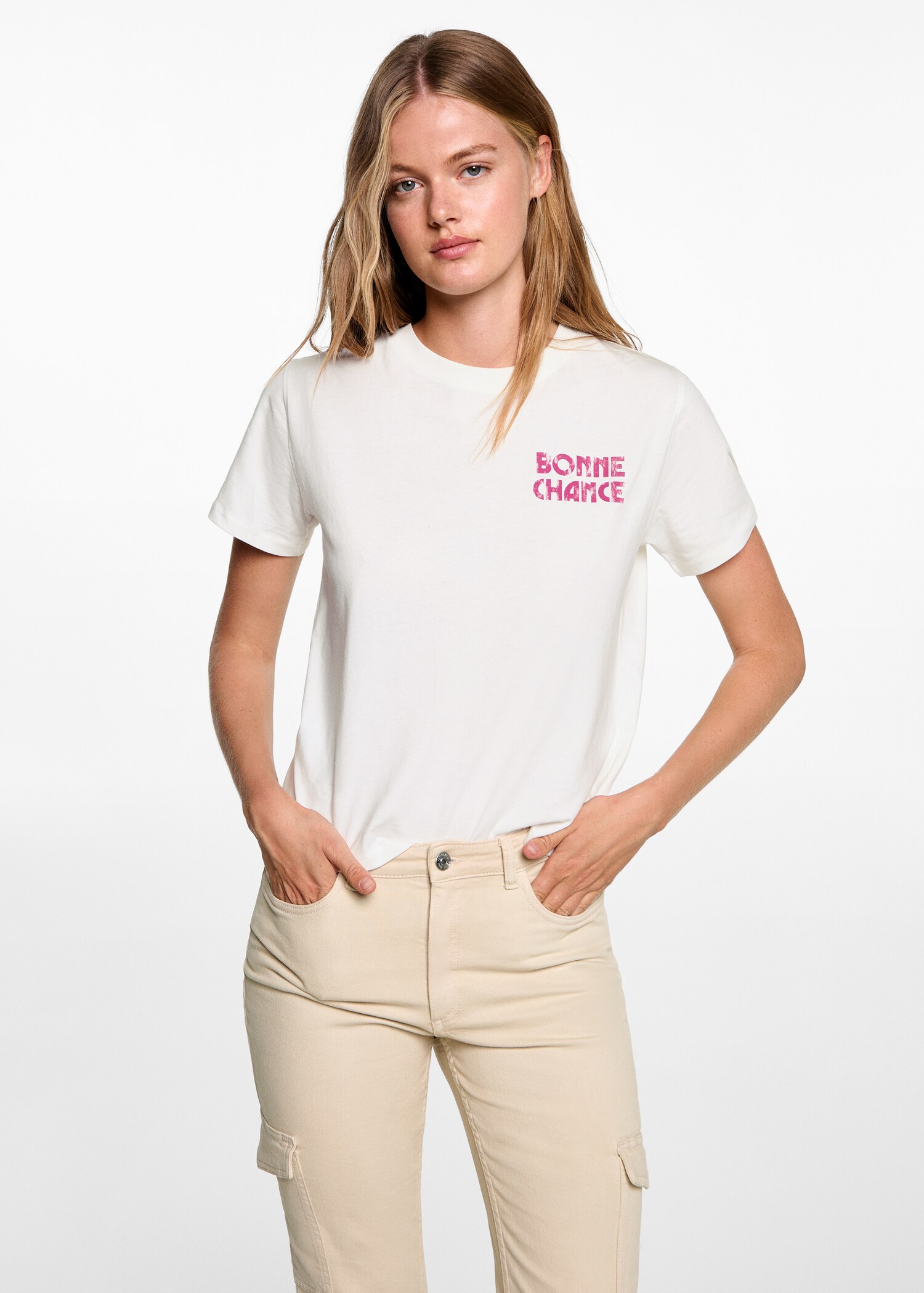 Flared cargo jeans