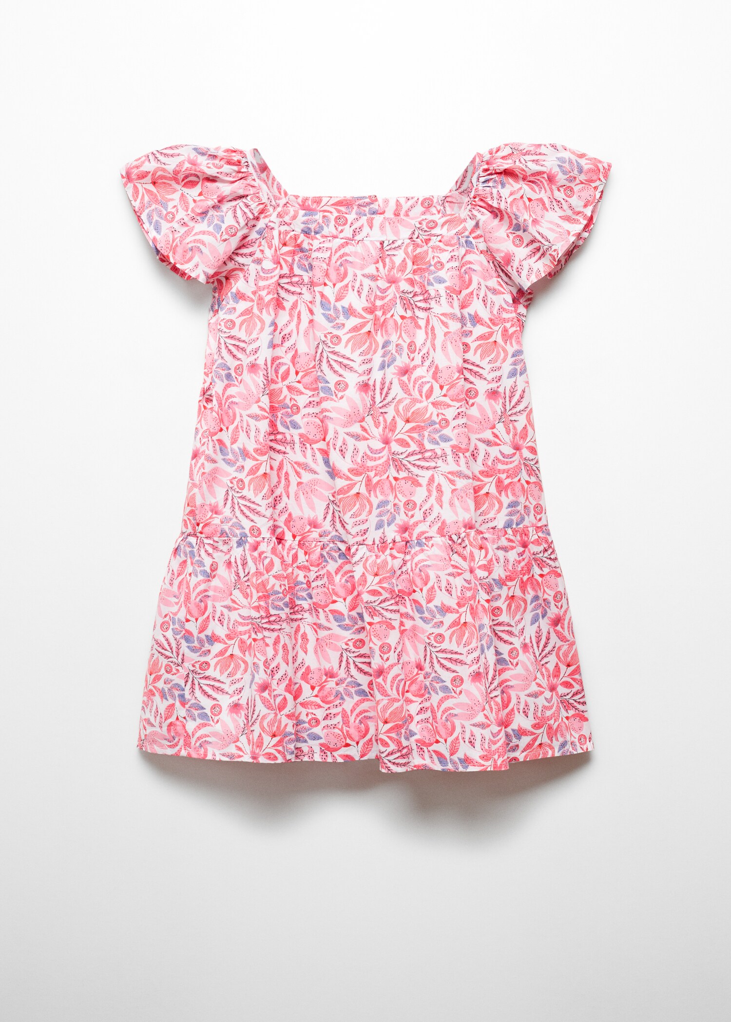 Printed cotton dress