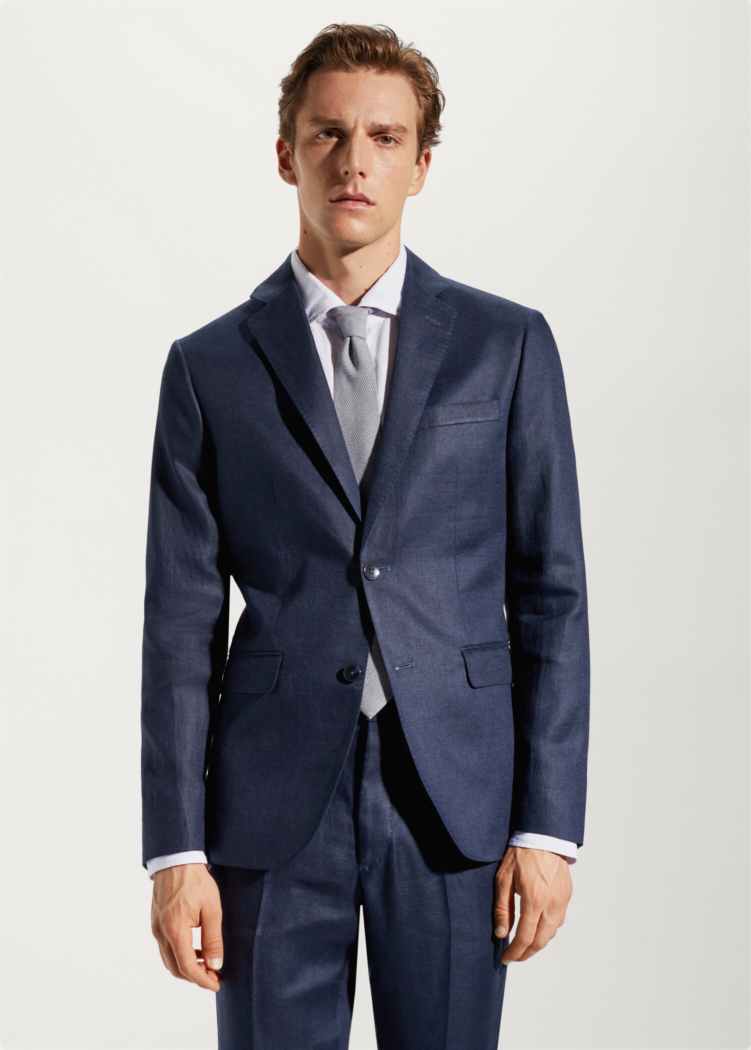 Blazer suit 100% linen