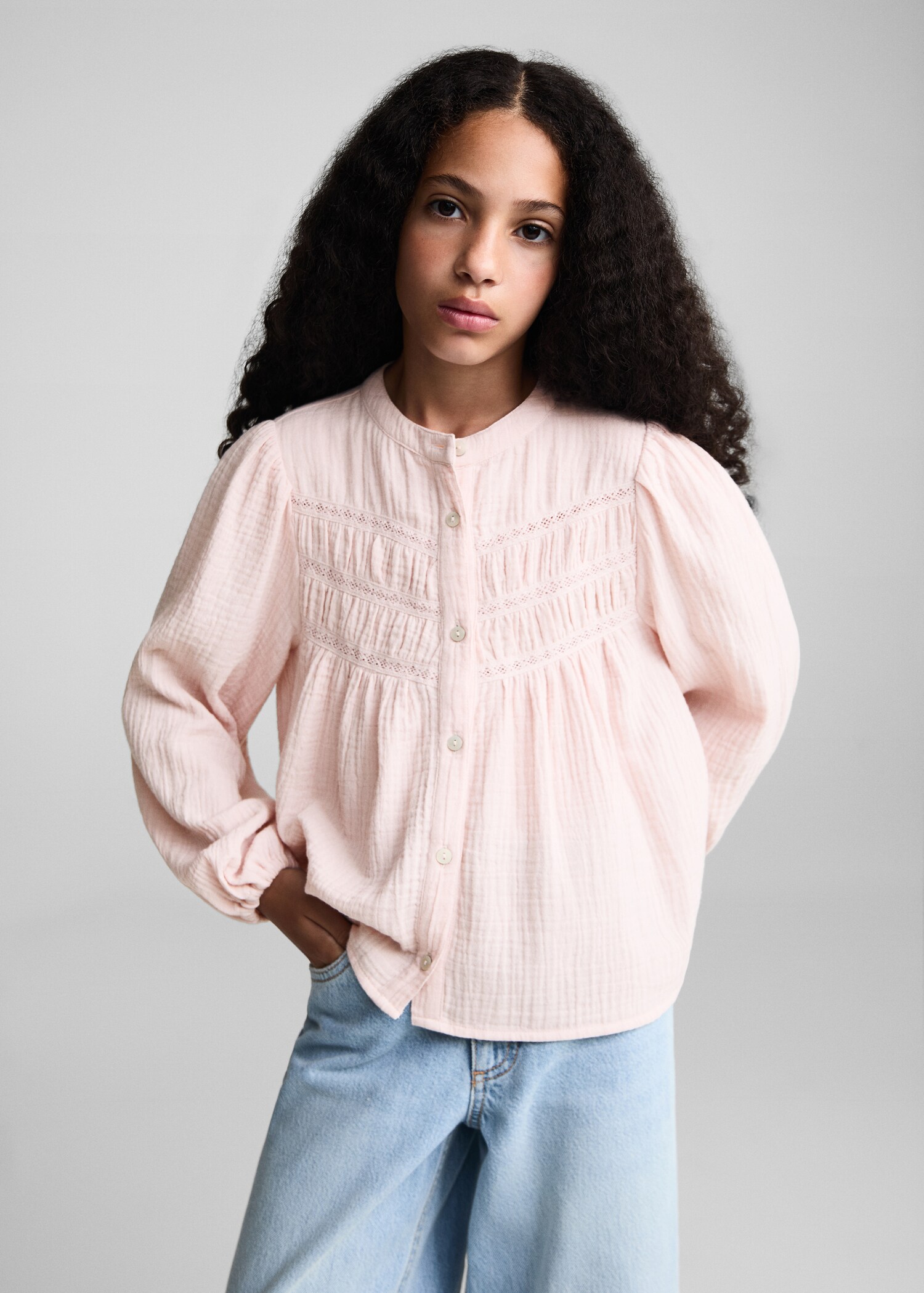 Bamboo cotton blouse