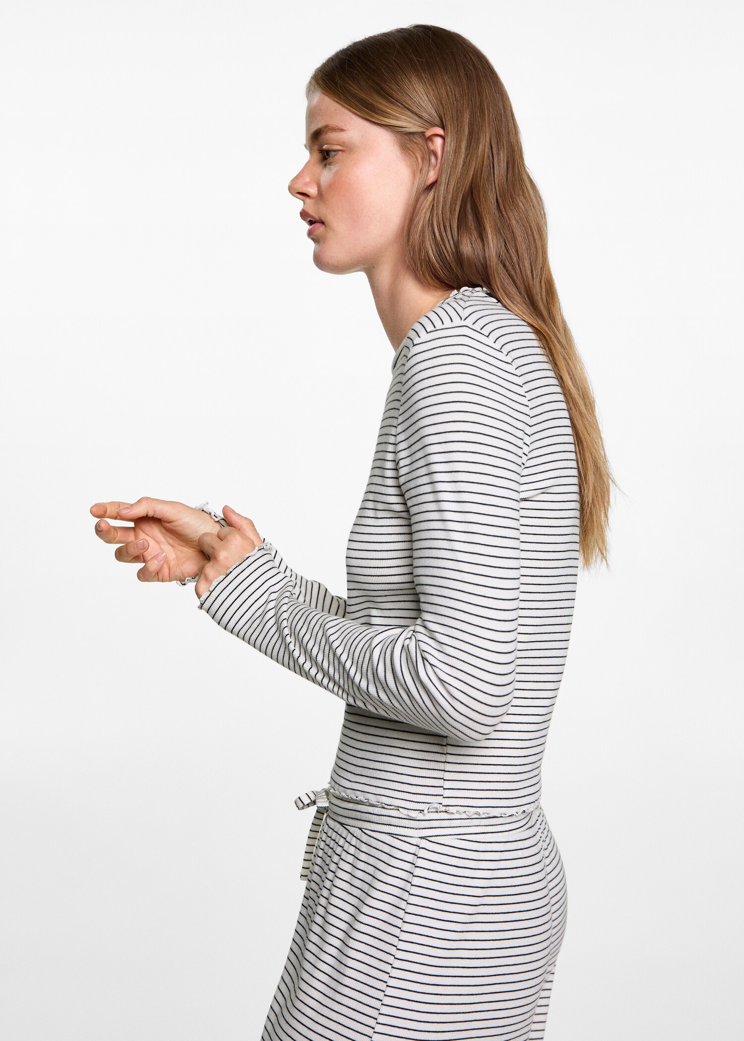 Striped long pyjamas