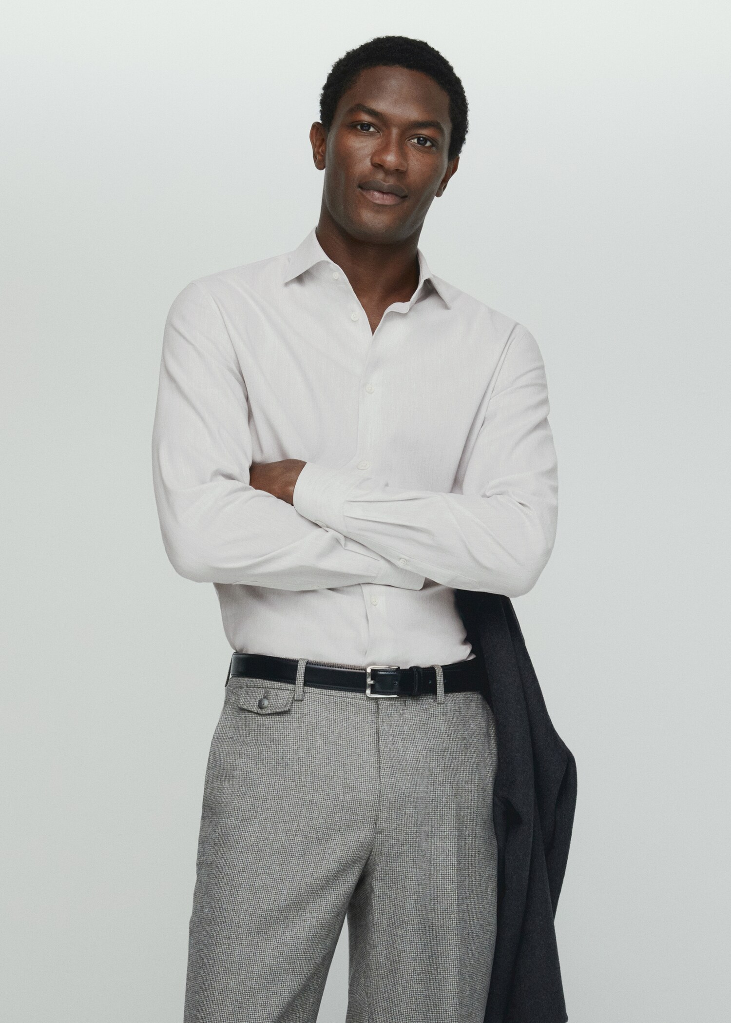 100% cotton shirt structure