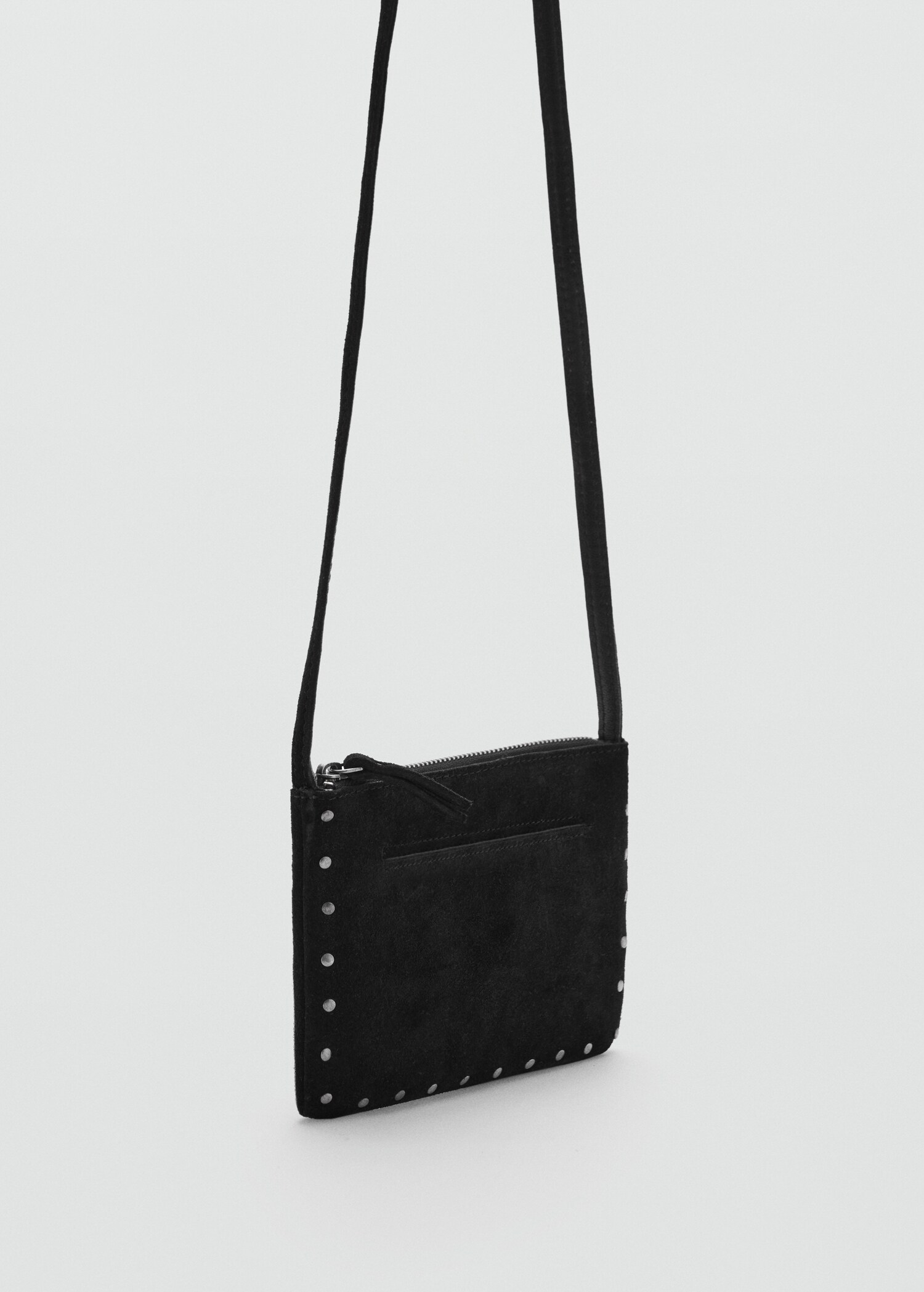 Stud leather bag