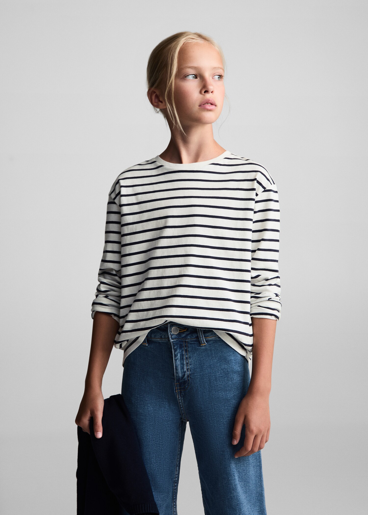 Striped cotton T-shirt