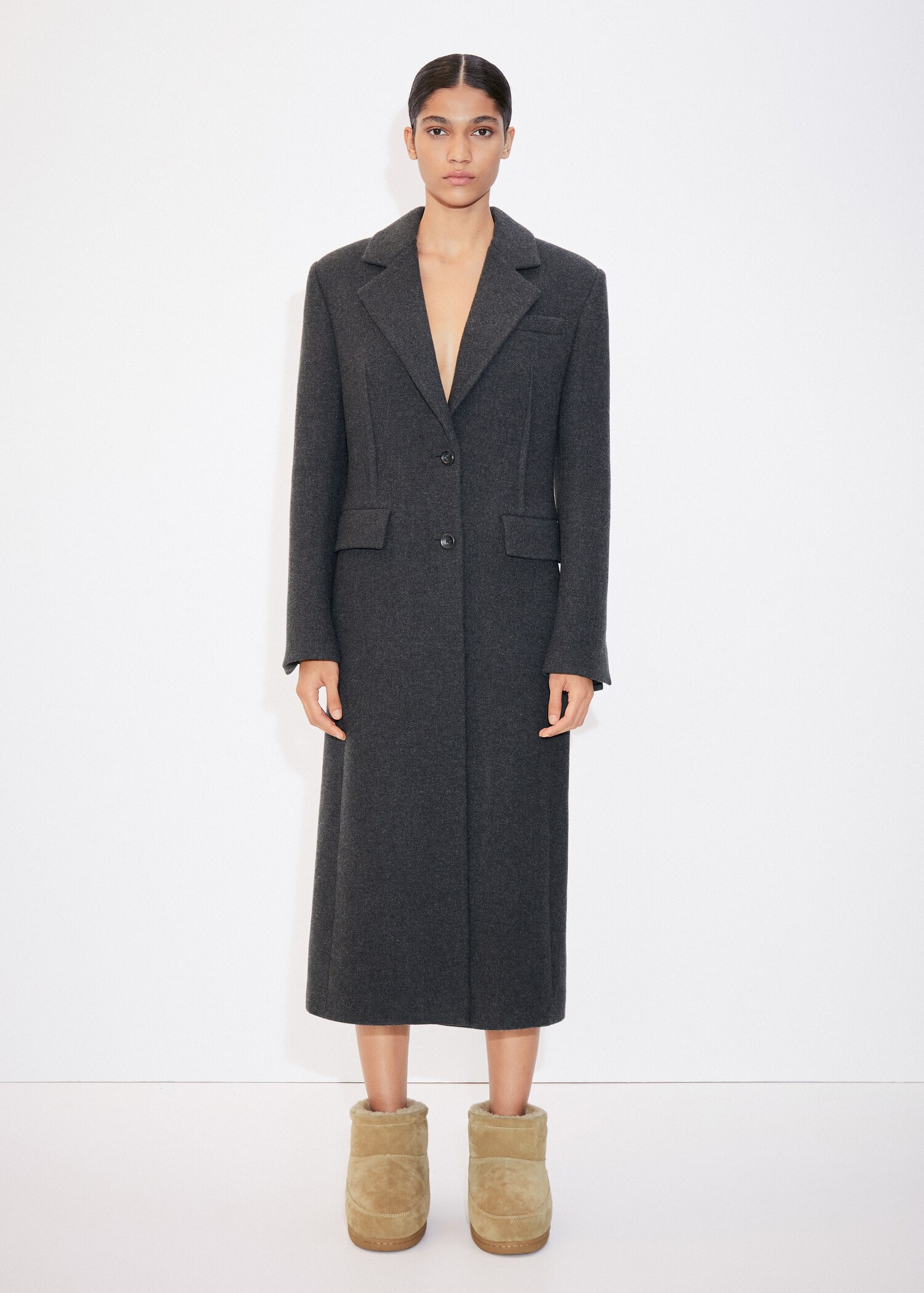 Shearling-lined ankle boots