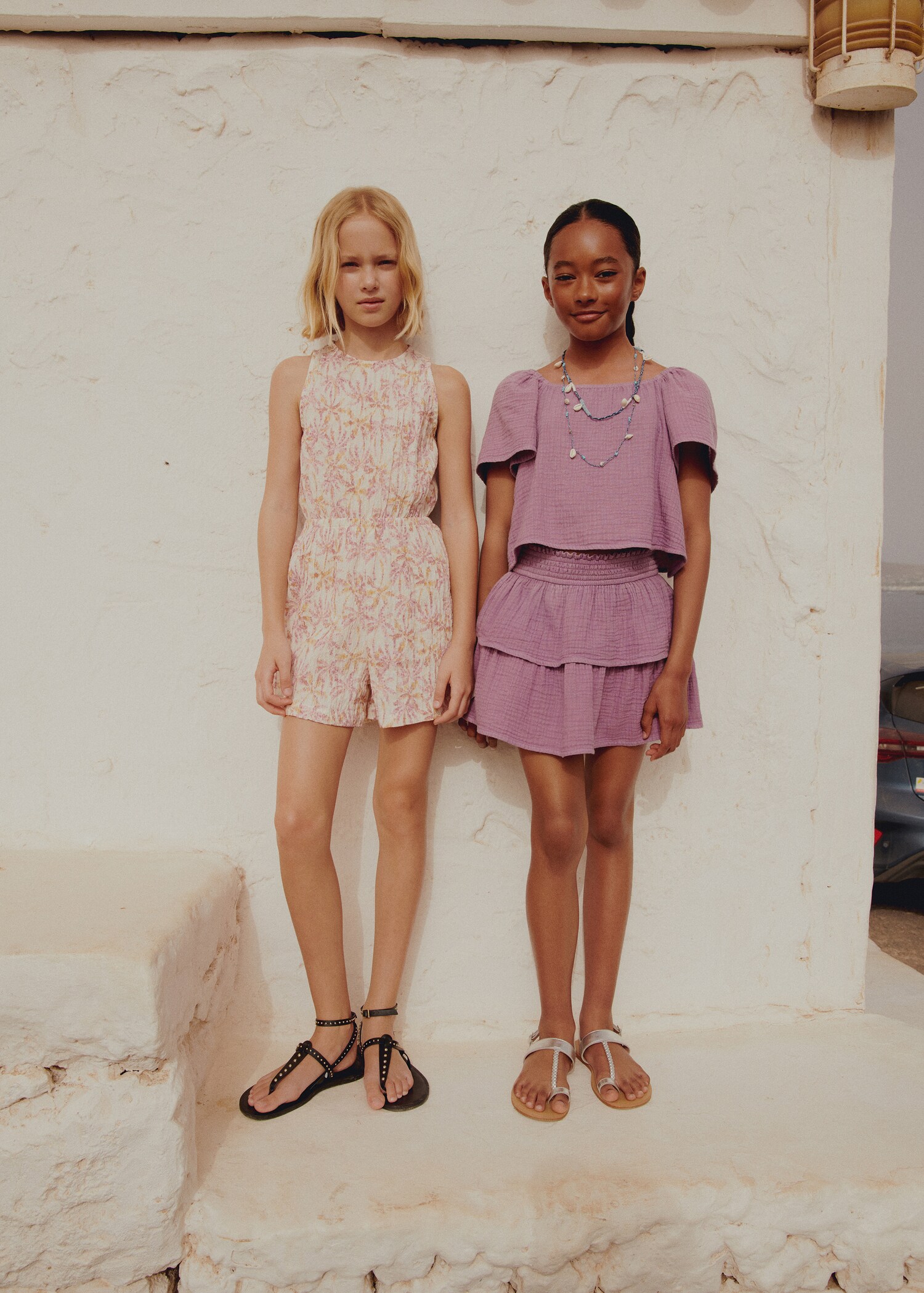 Ruffled skirt