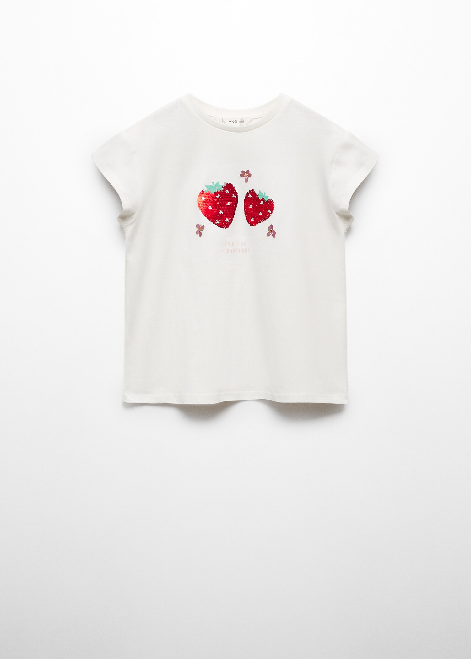 Sequin print T-shirt