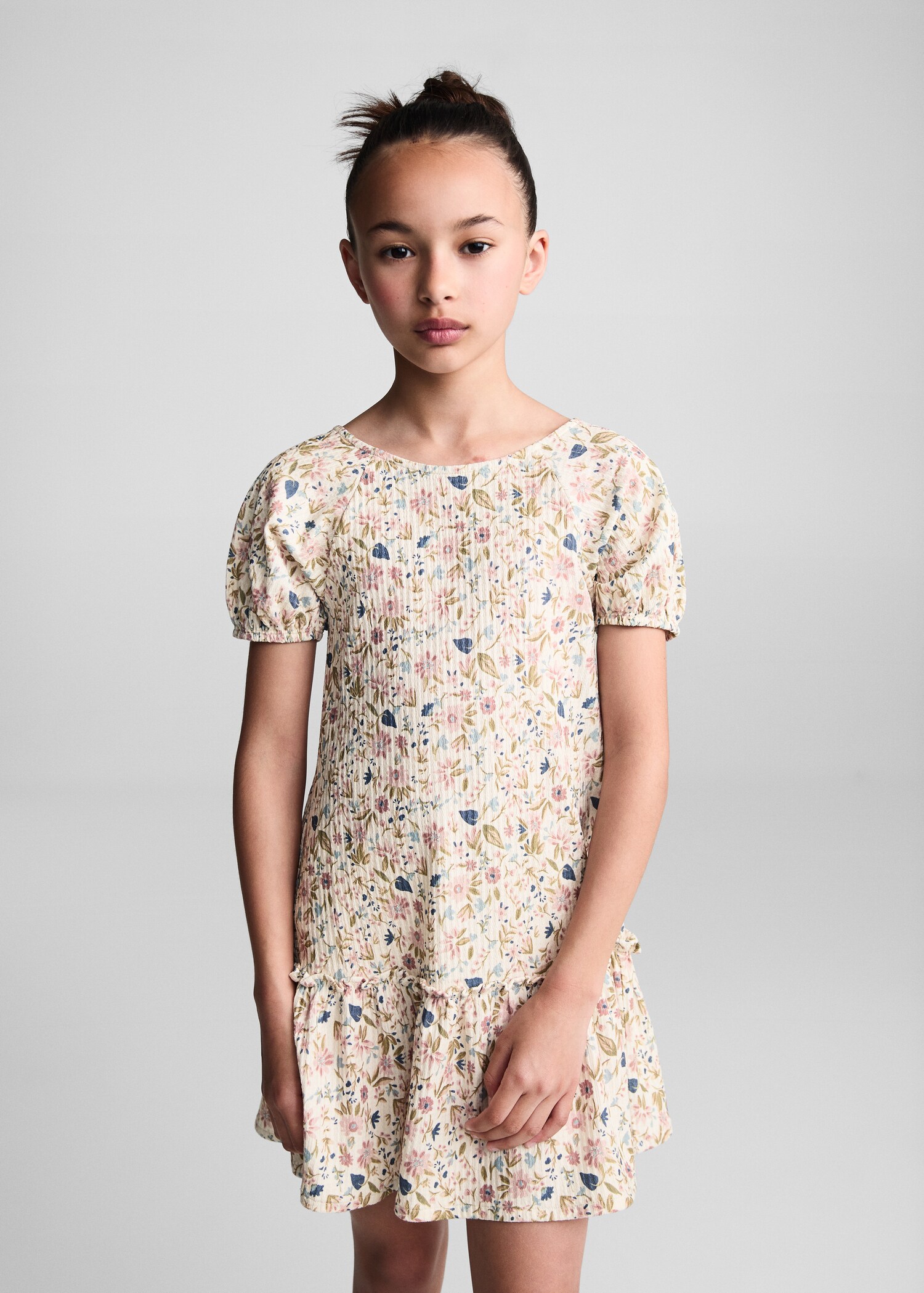 Floral print dress