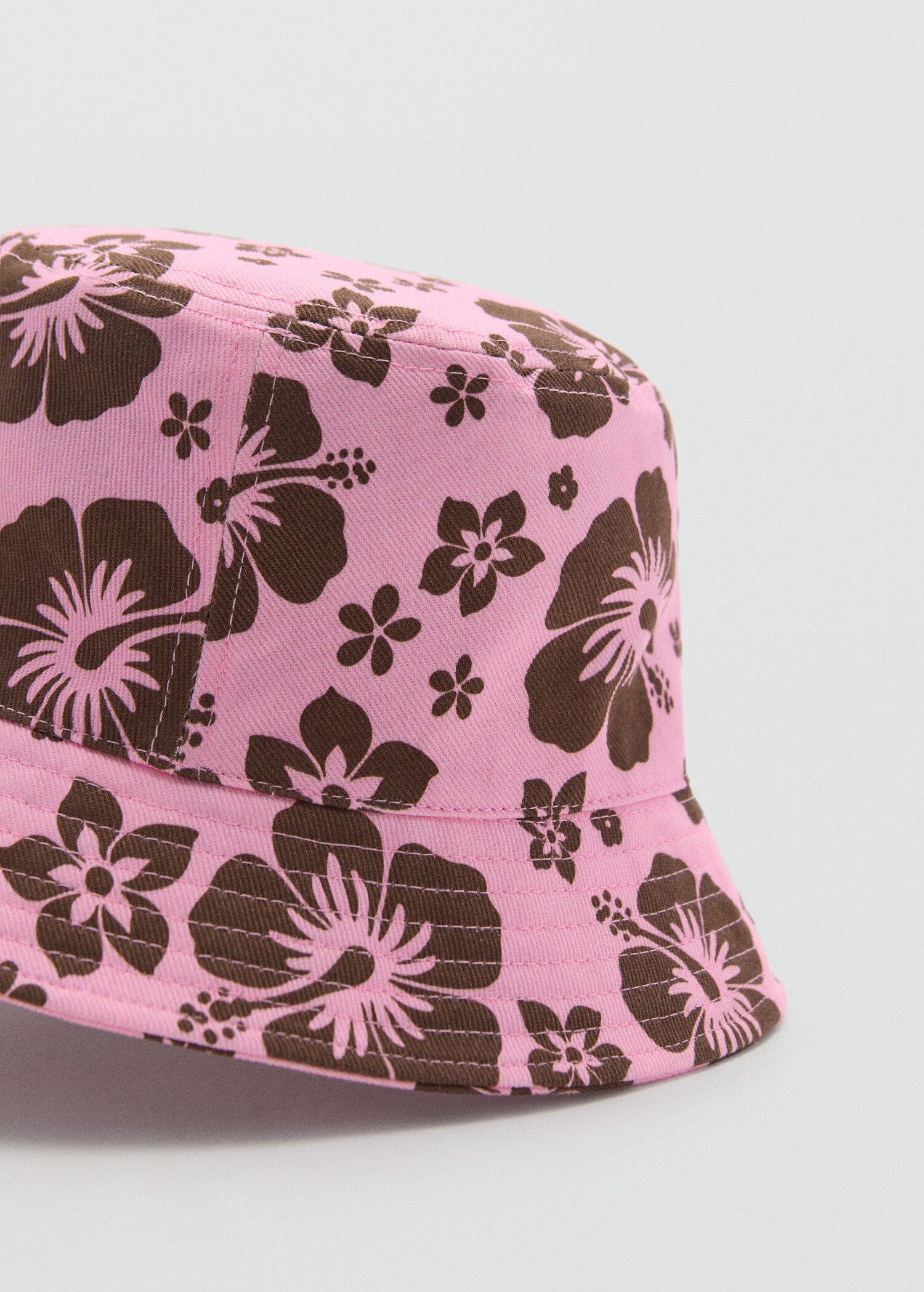 Bucket print hat