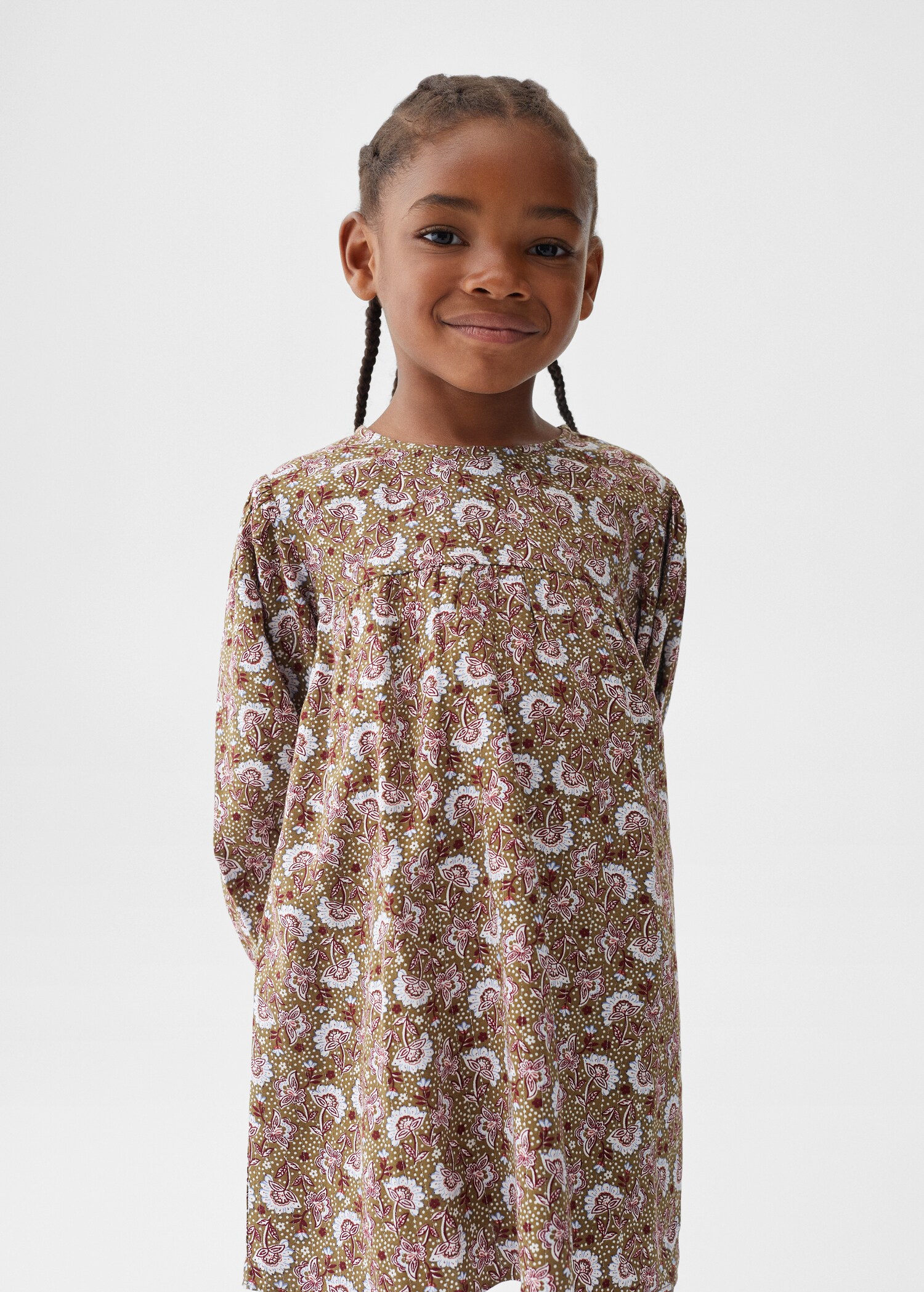 Floral print dress