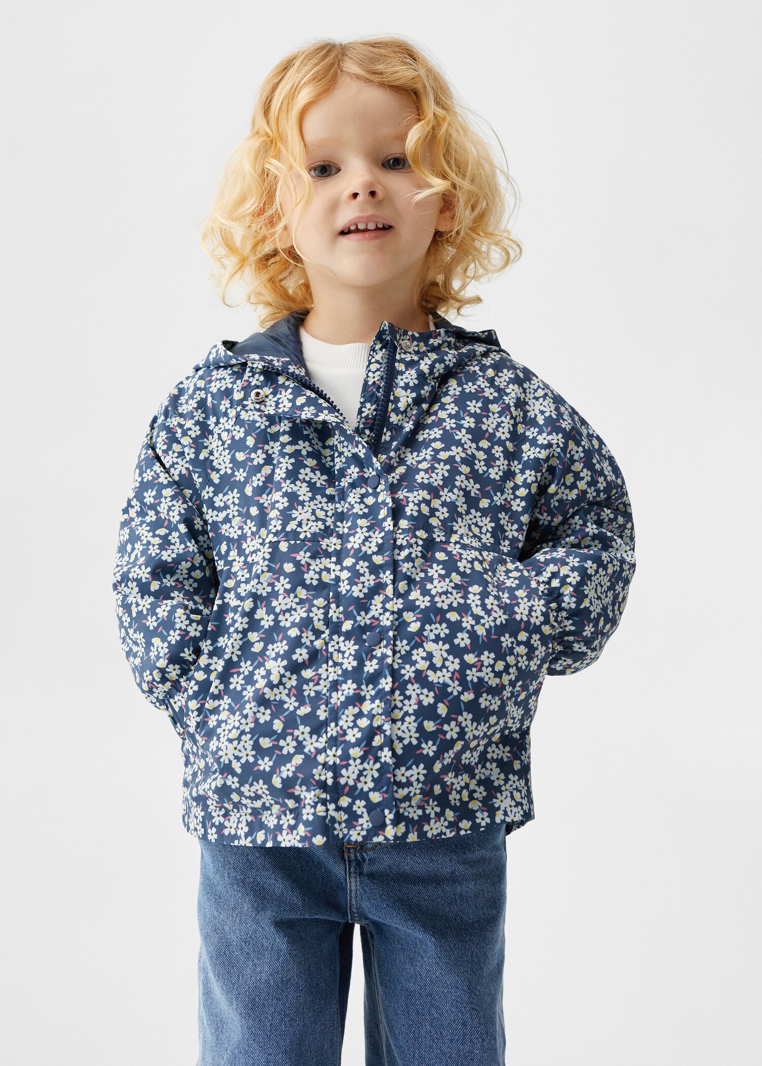 Floral print jacket