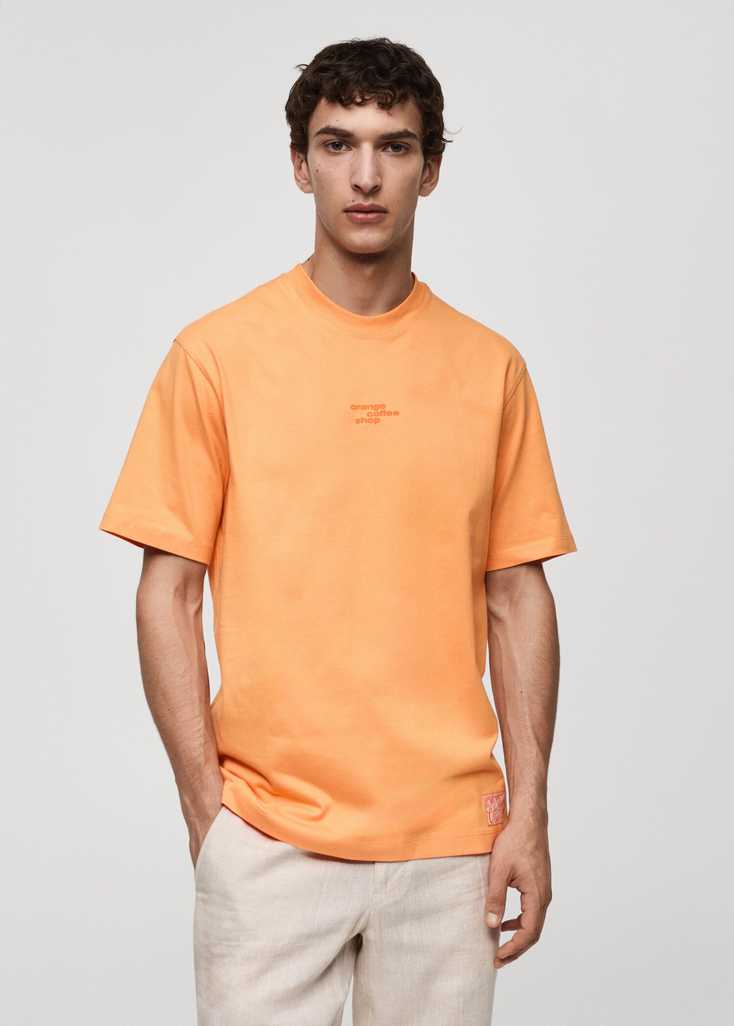 100% cotton printed t-shirt