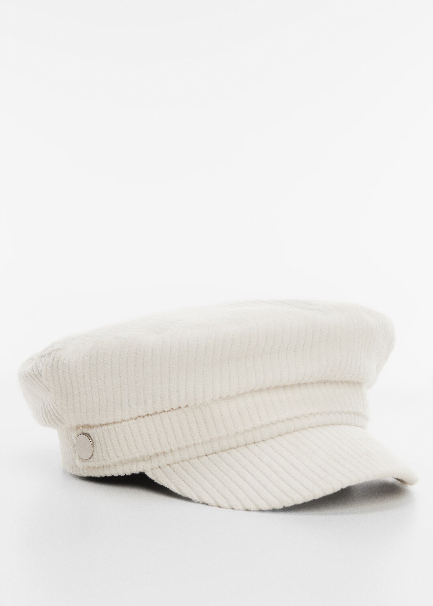 Corduroy baker cap