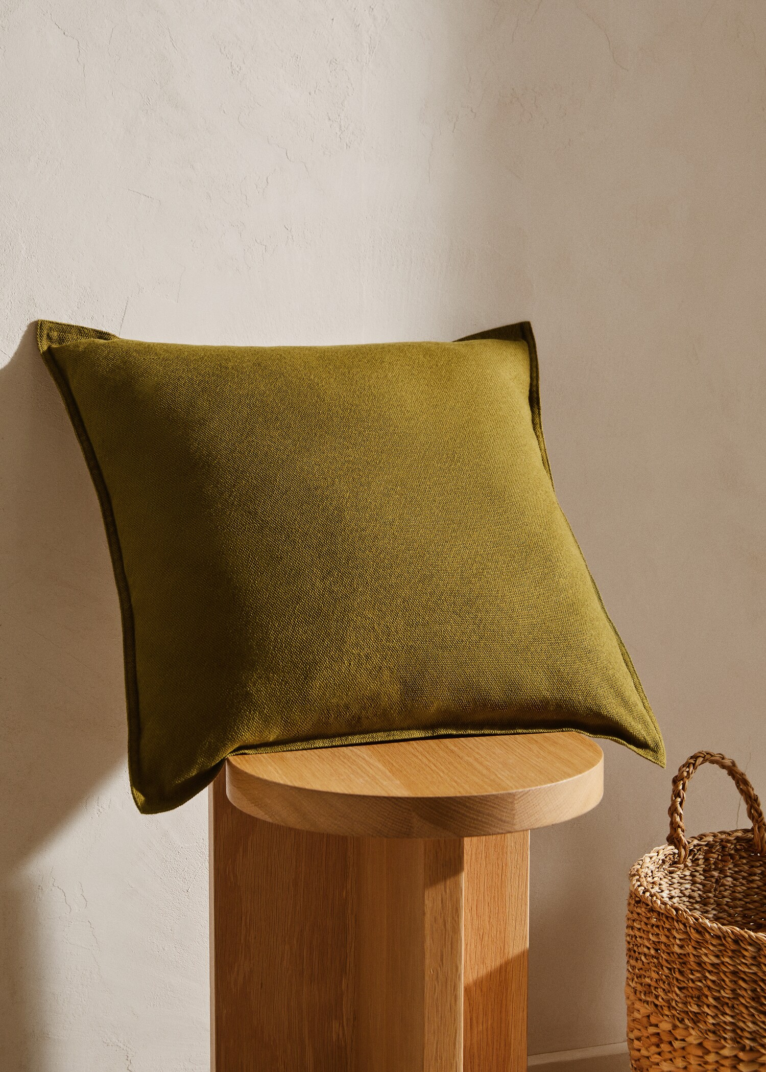 100% cotton cushion cover 19.69x19.69 in