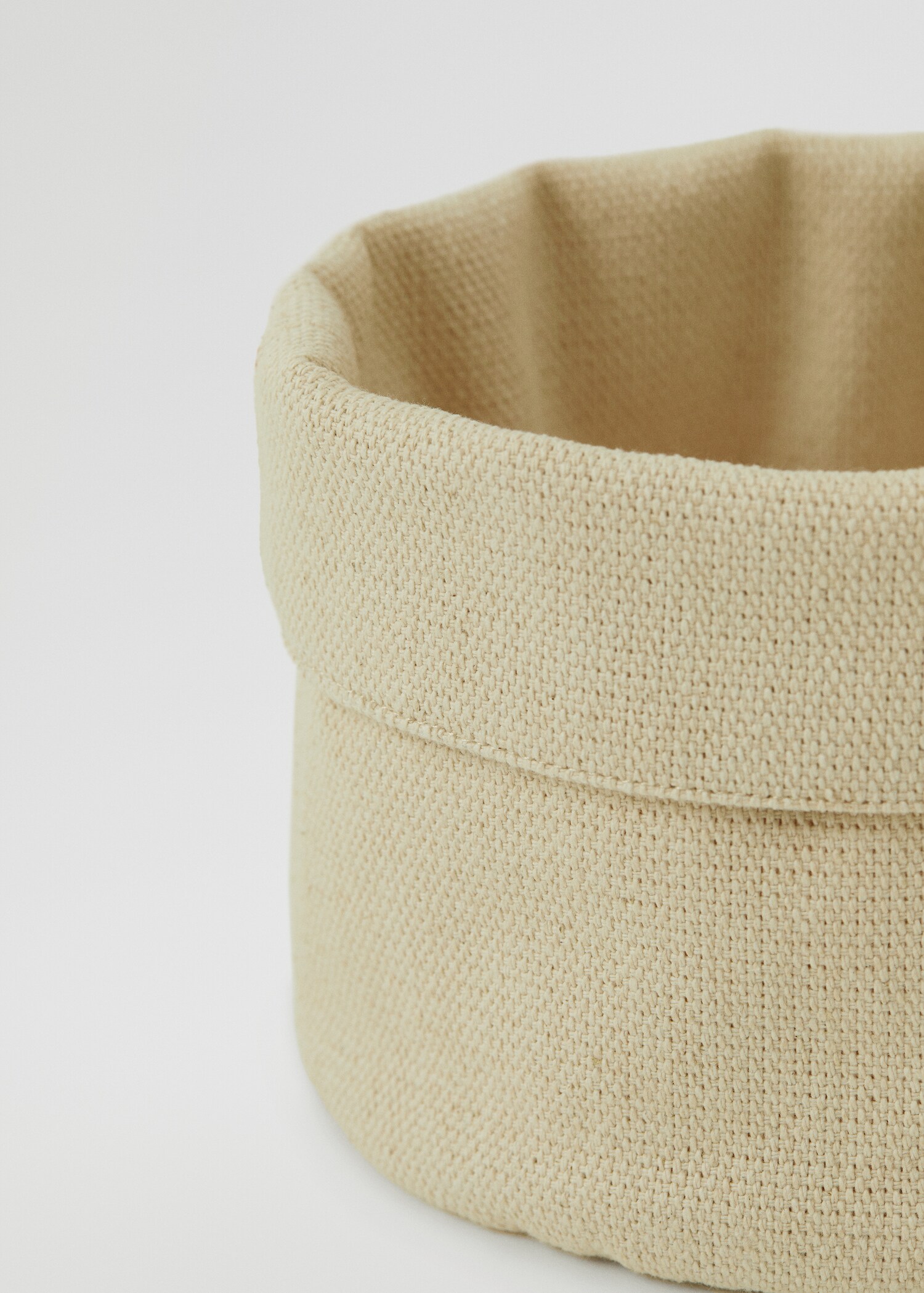 Cotton basket bag 15x15cm
