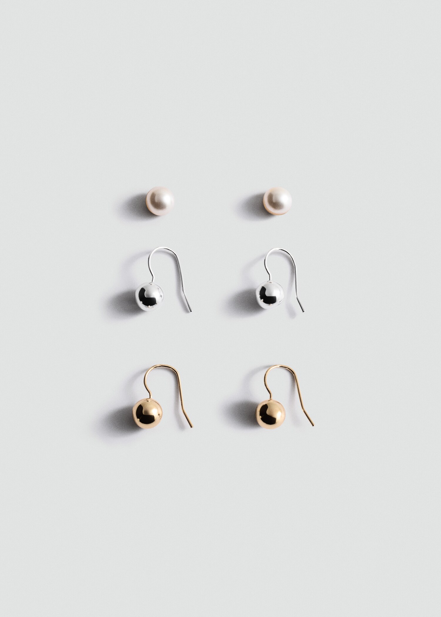 Pack of combined earrings
