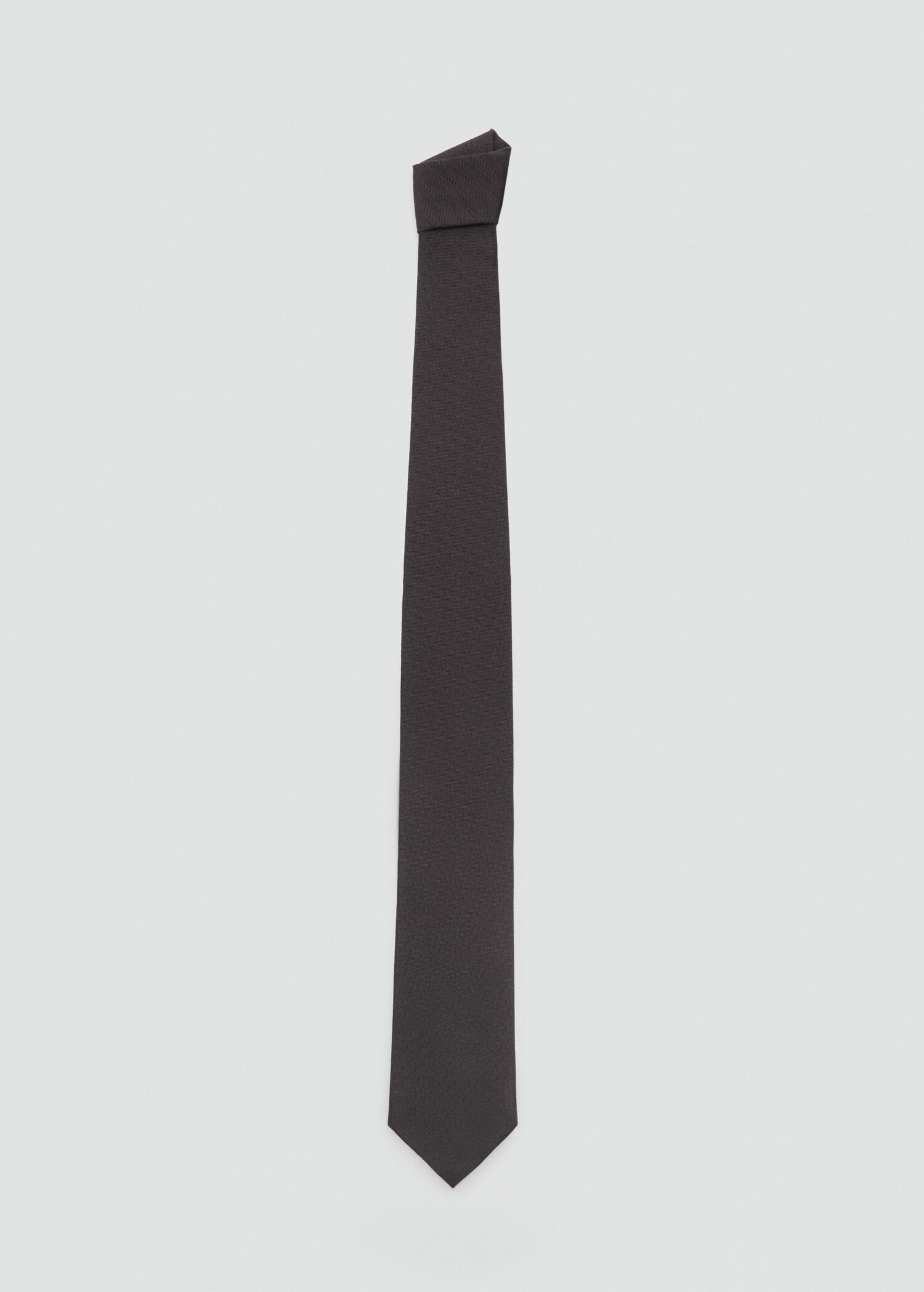 100% mulberry silk tie with microstructure