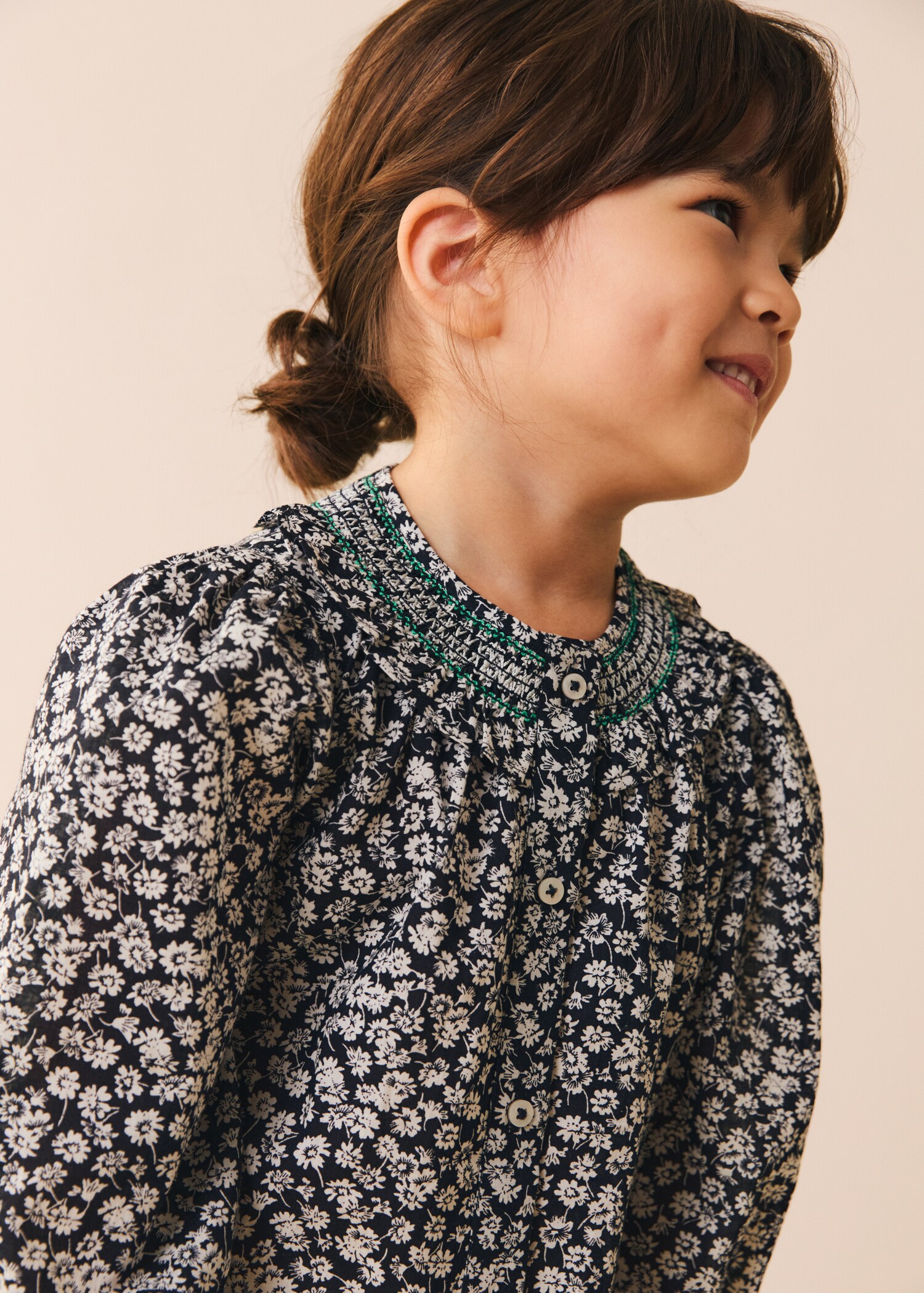 Floral print blouse