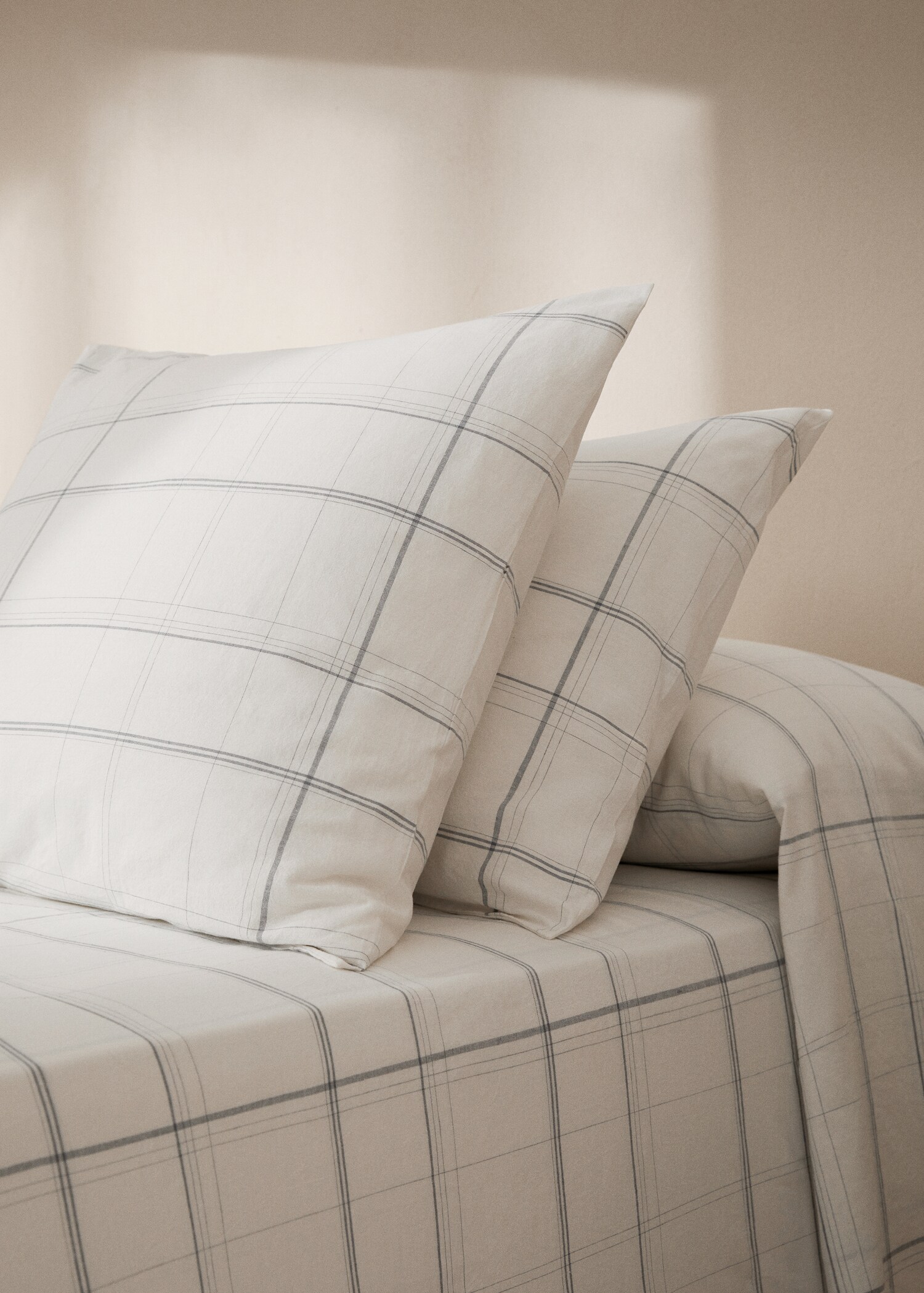 Cotton linen pillowcase 45x110cm