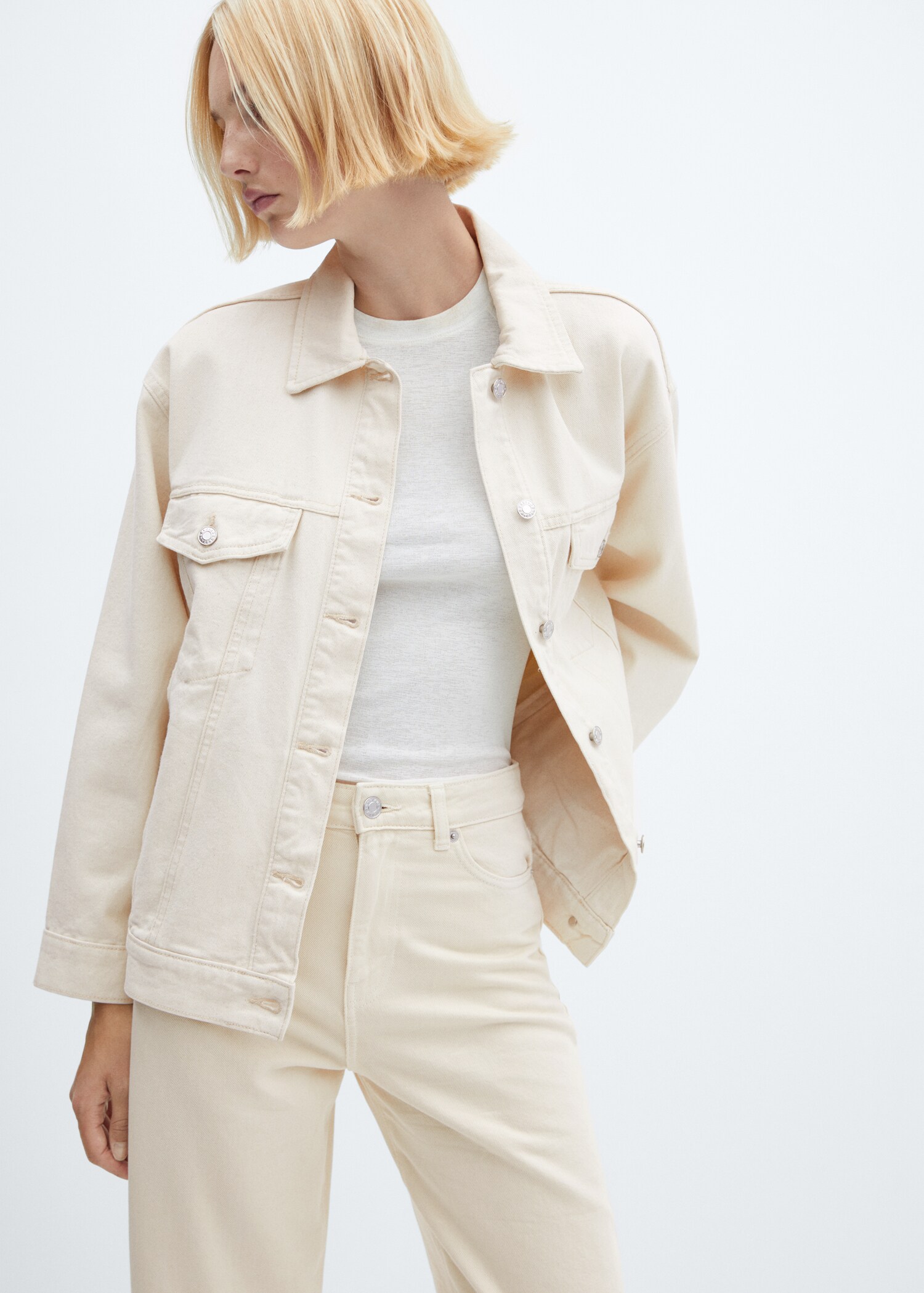 Oversize denim jacket