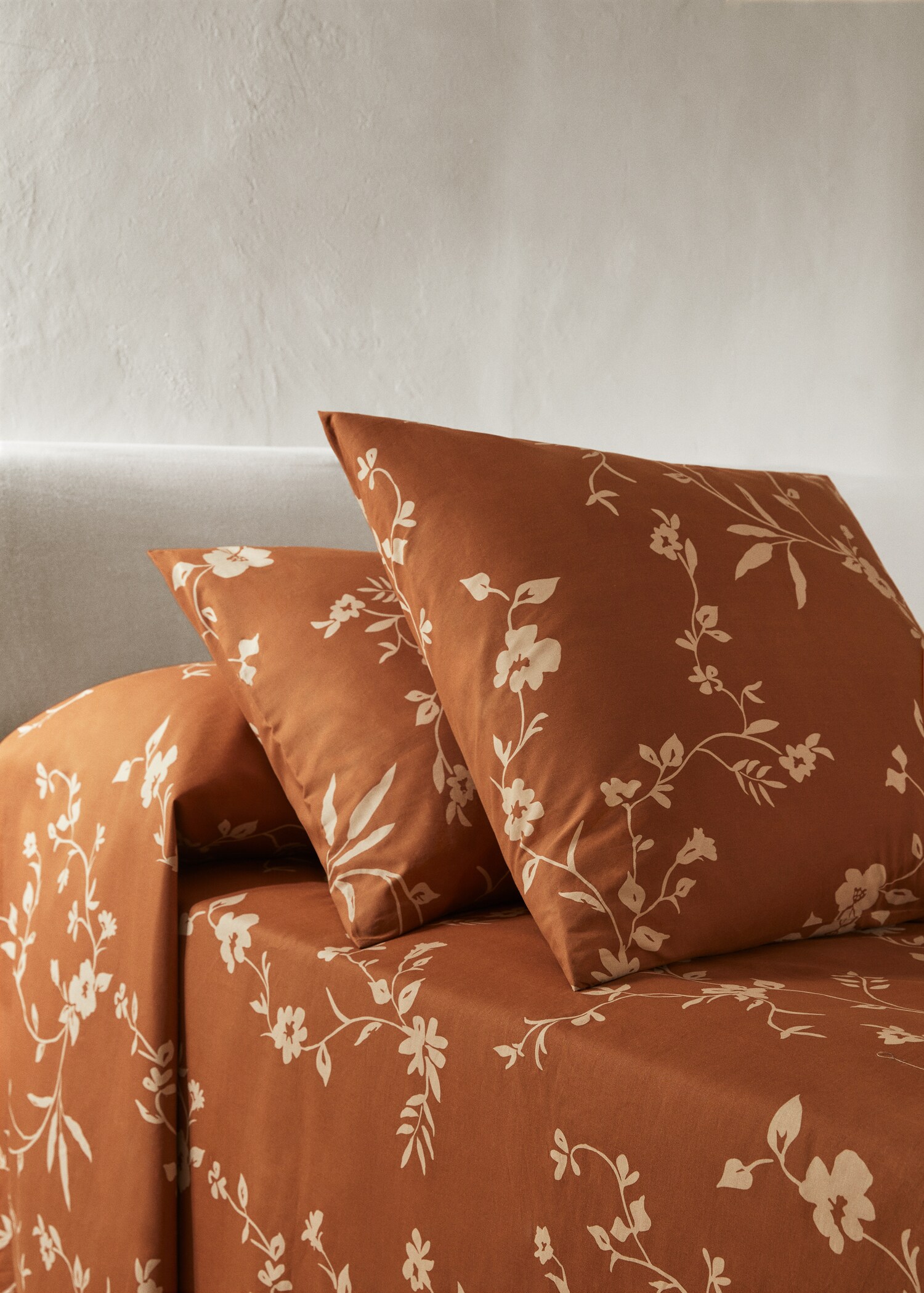 Floral-print pillowcase 50x75cm (Pack of 2)