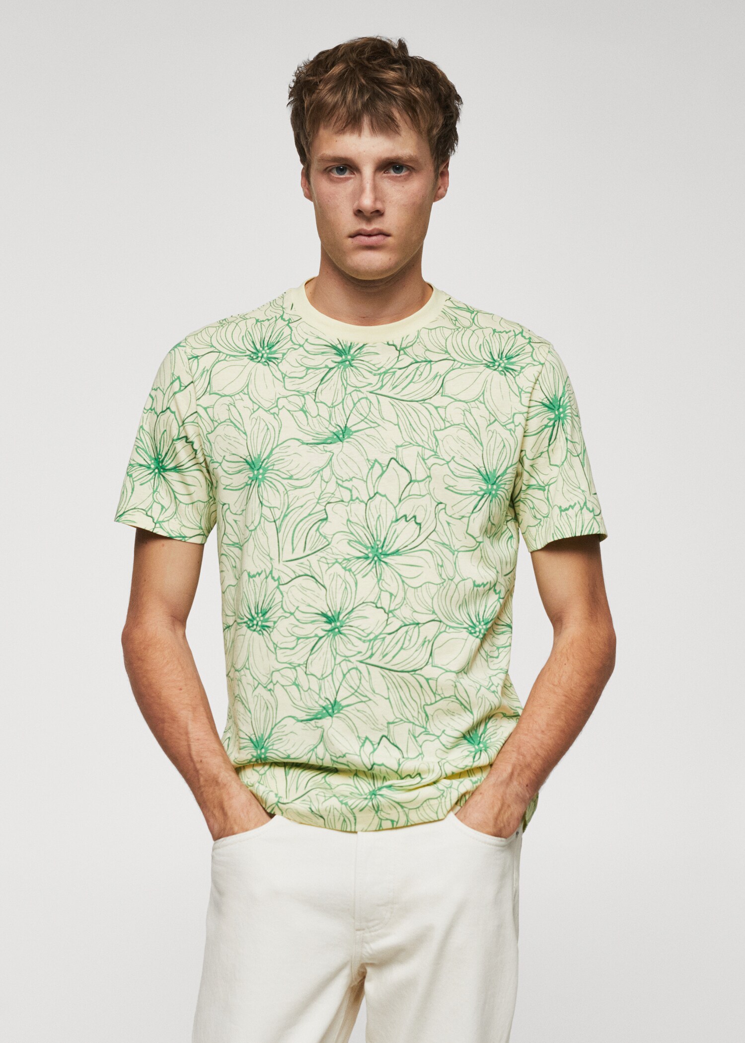 Floral print T-shirt