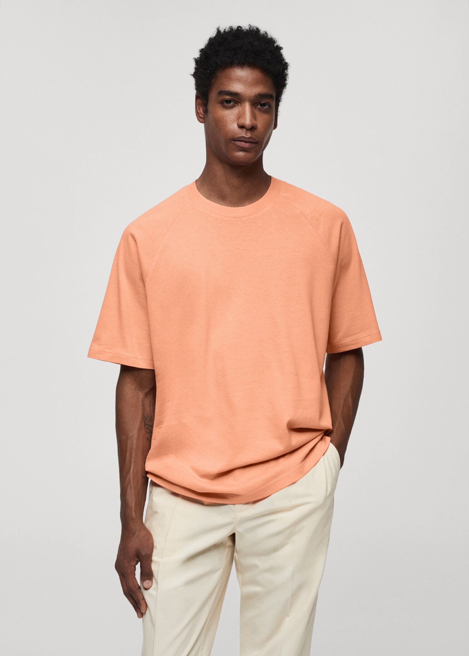 Relaxed fit cotton t-shirt