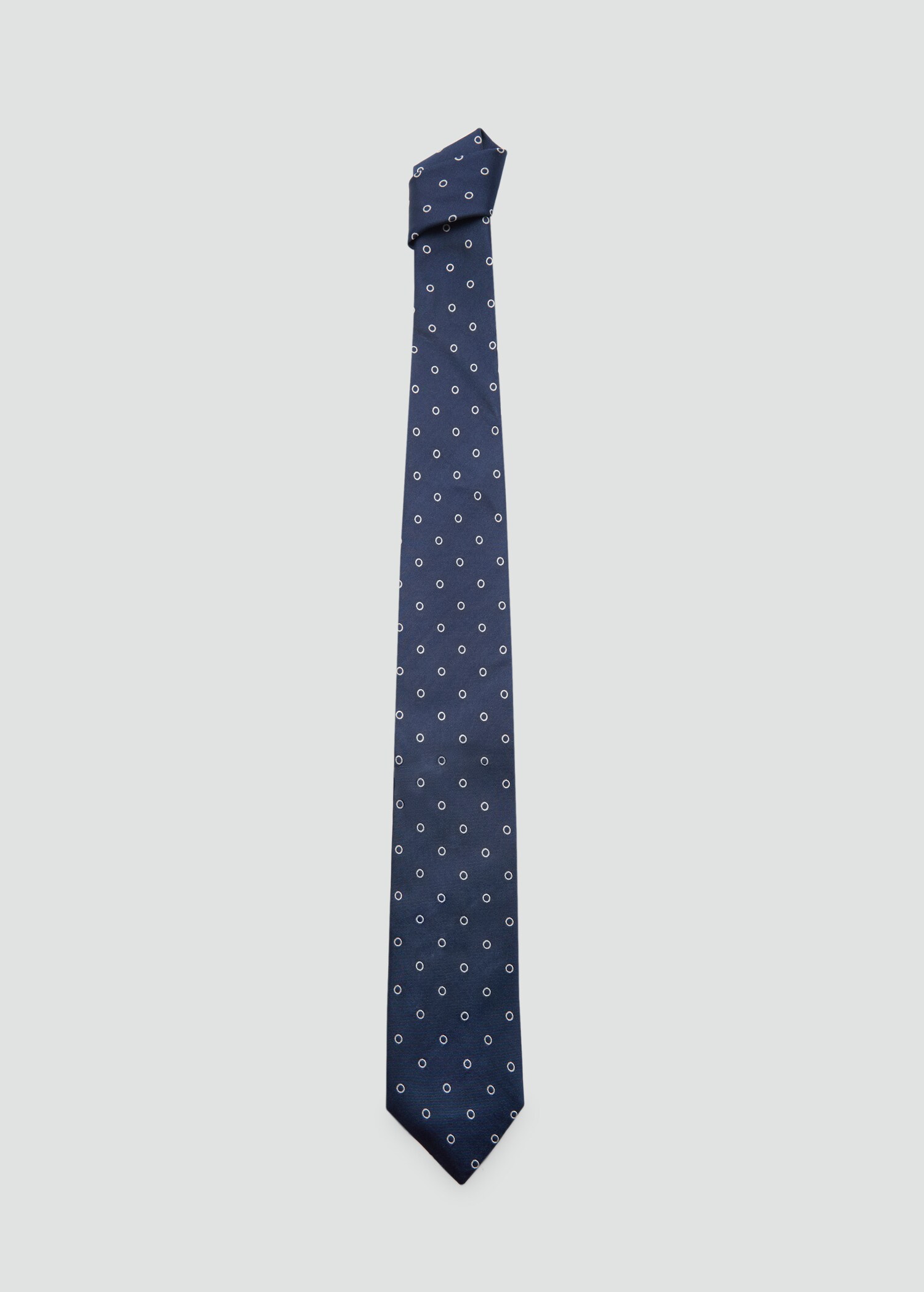 100% structured mulberry silk tie