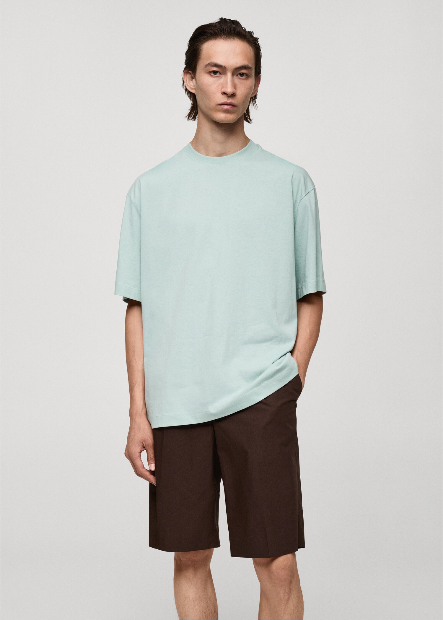 100% cotton oversized t-shirt