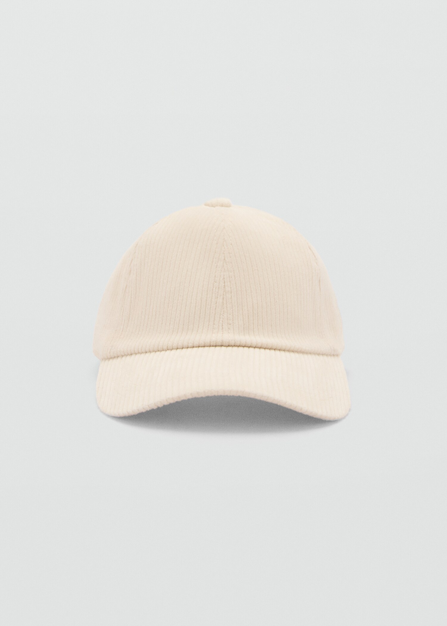 Corduroy cap