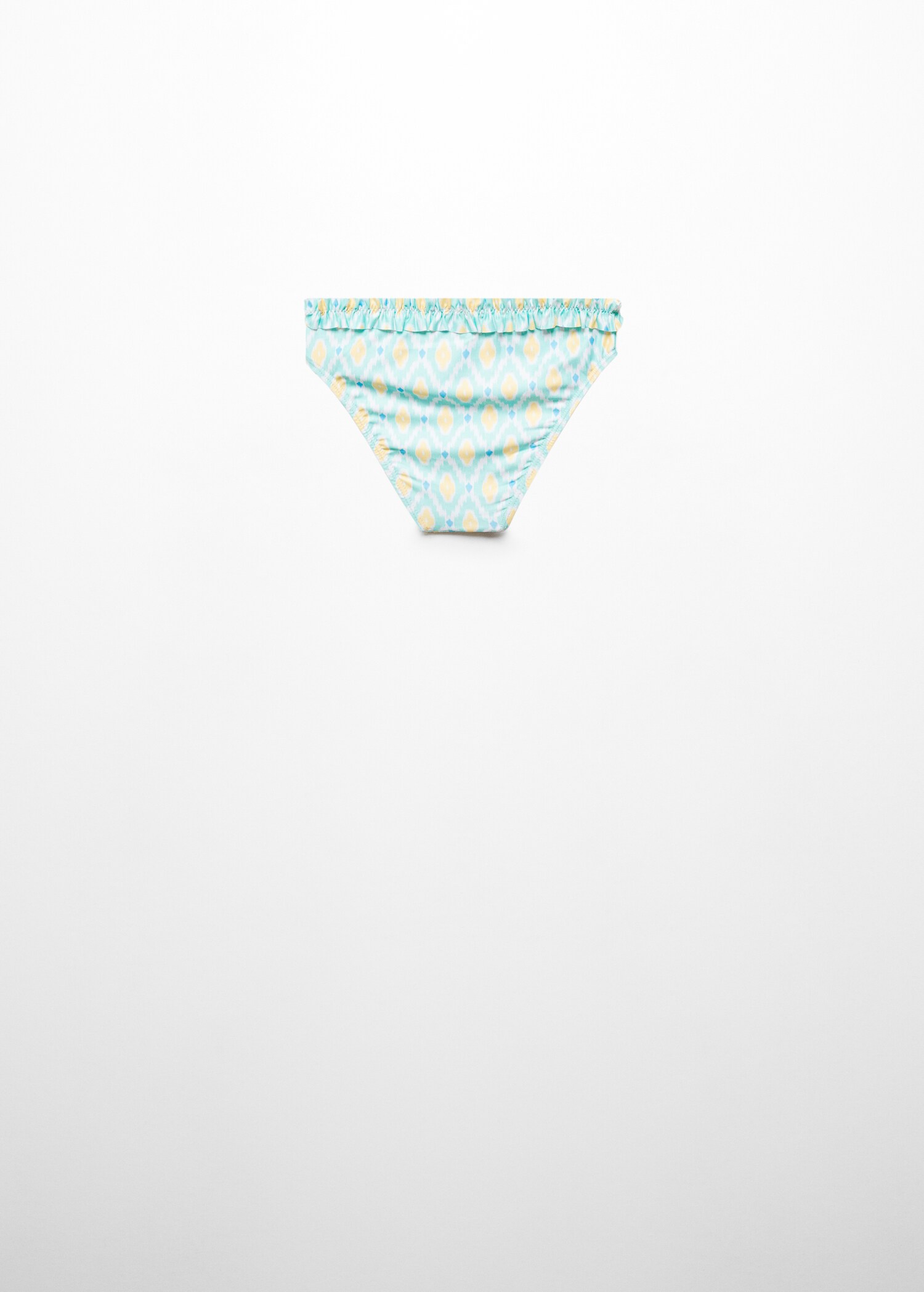 Printed bikini bottom