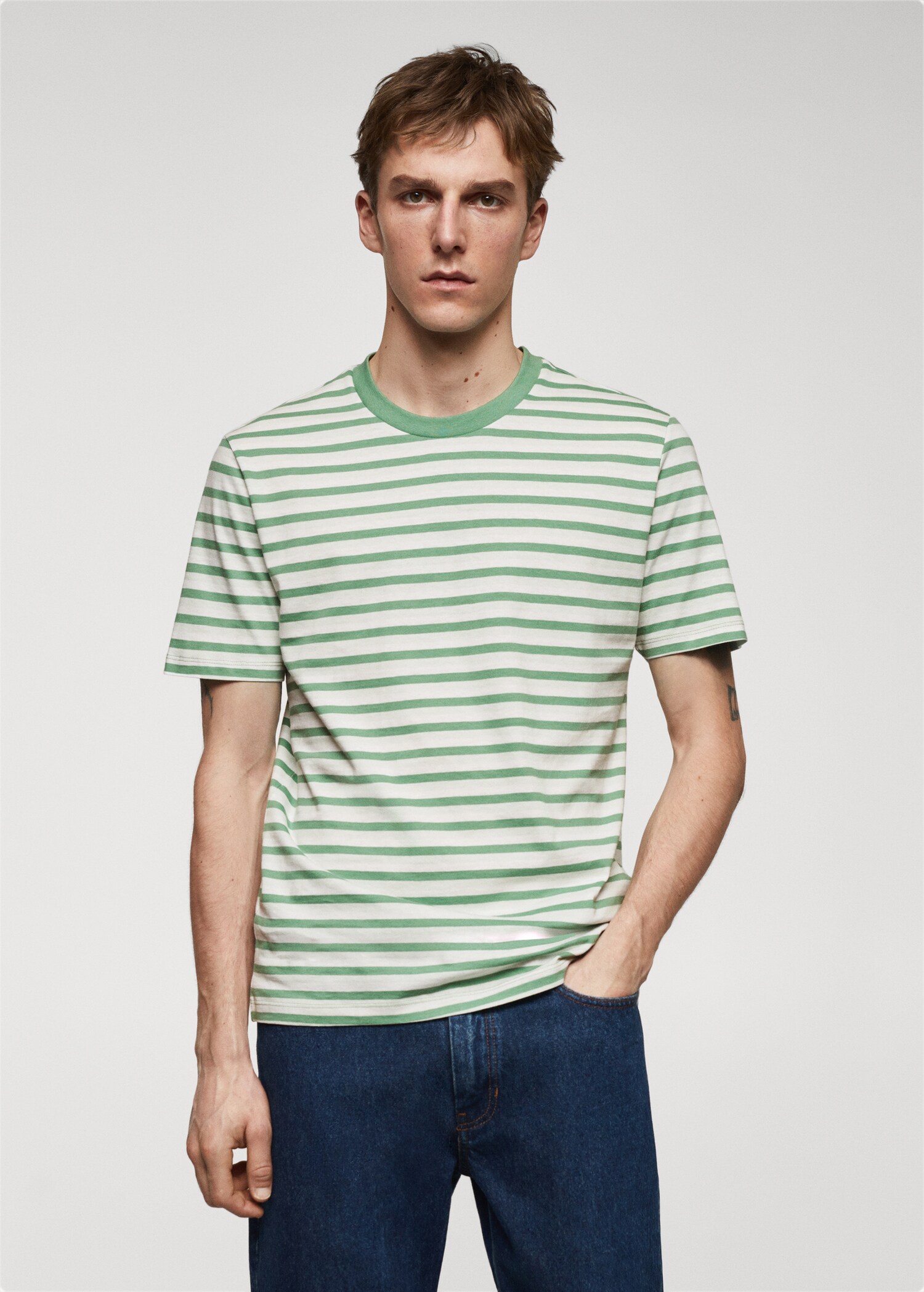 100% cotton printed t-shirt