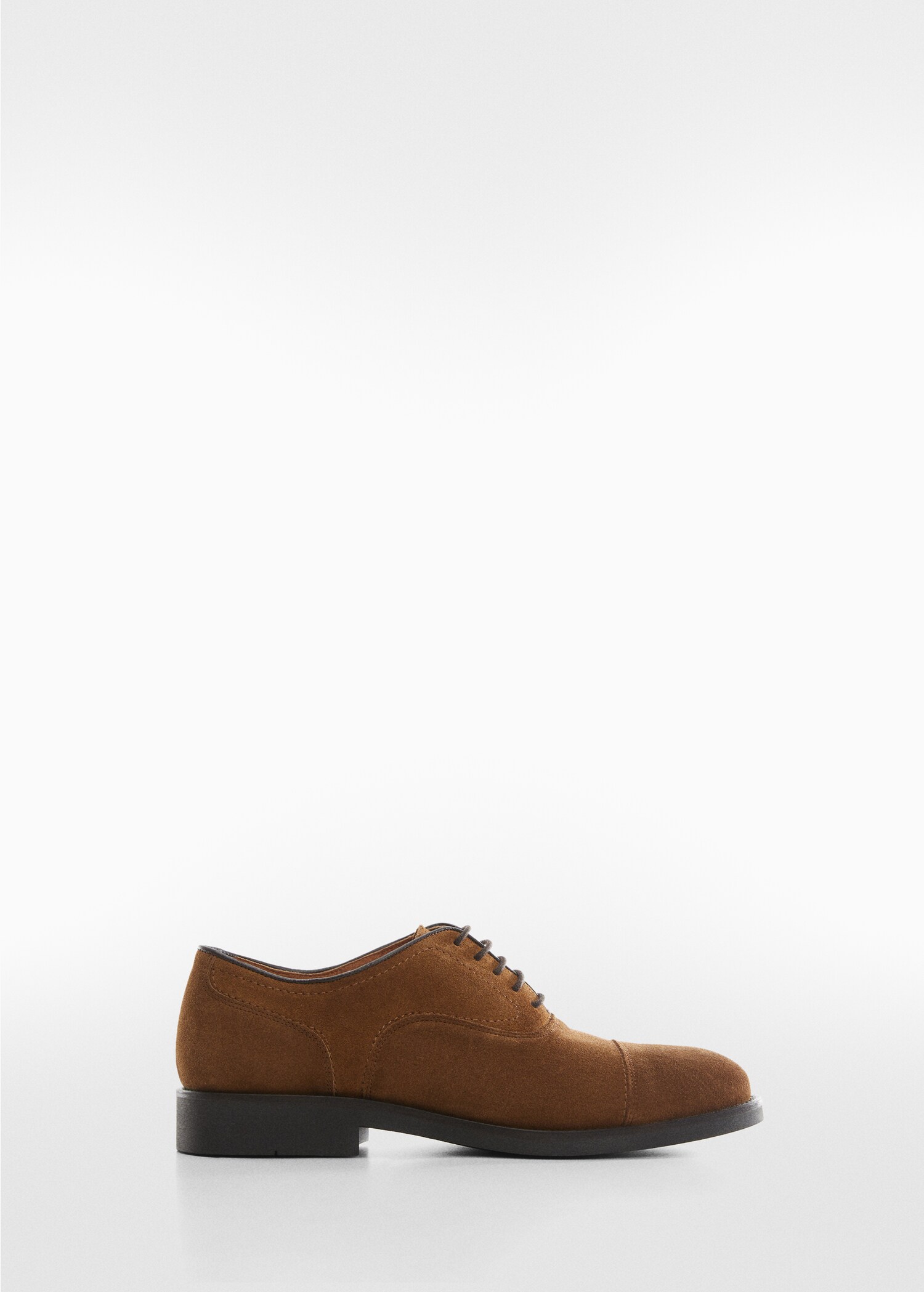 Split leather suit shoes