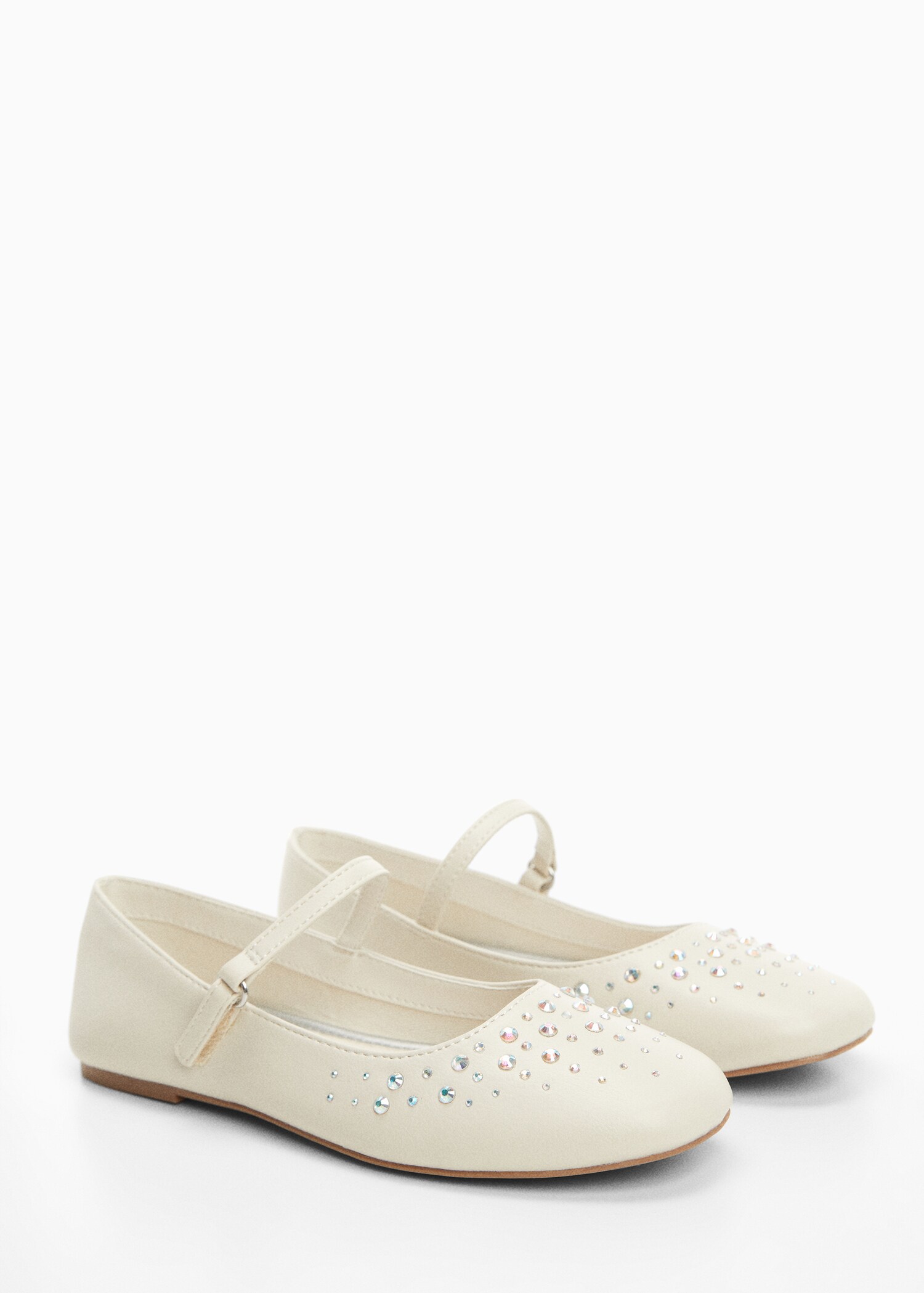 Lace-up ballerinas