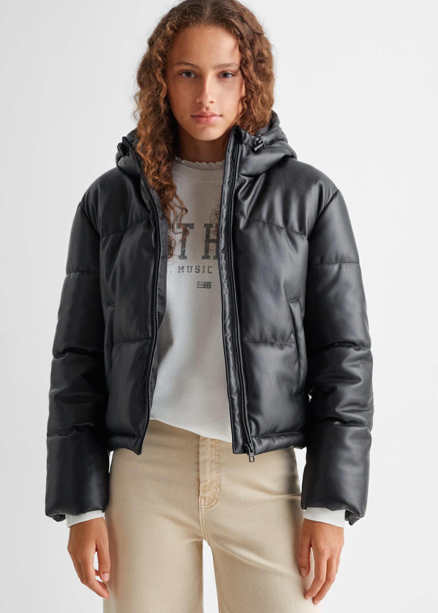 Quilted skin style jacket