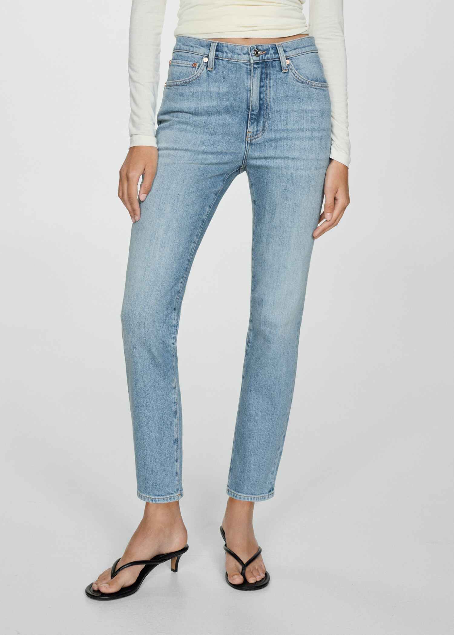 Claudia slim-fit cropped jeans