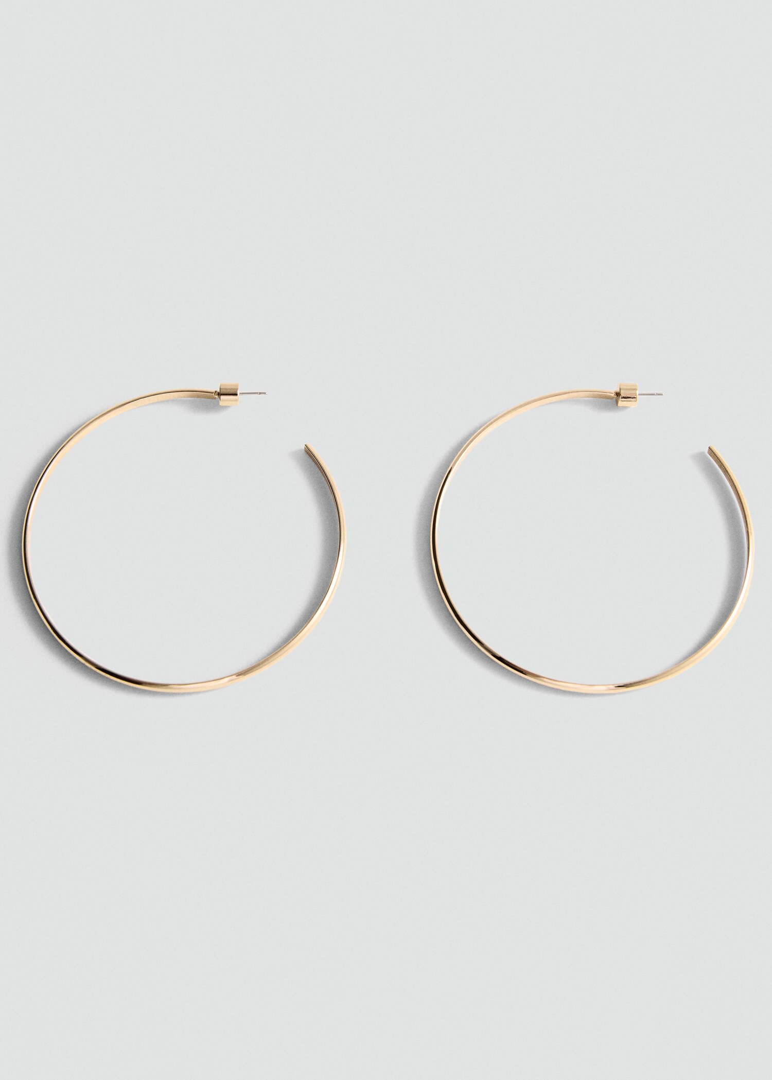 Maxi hoop earrings