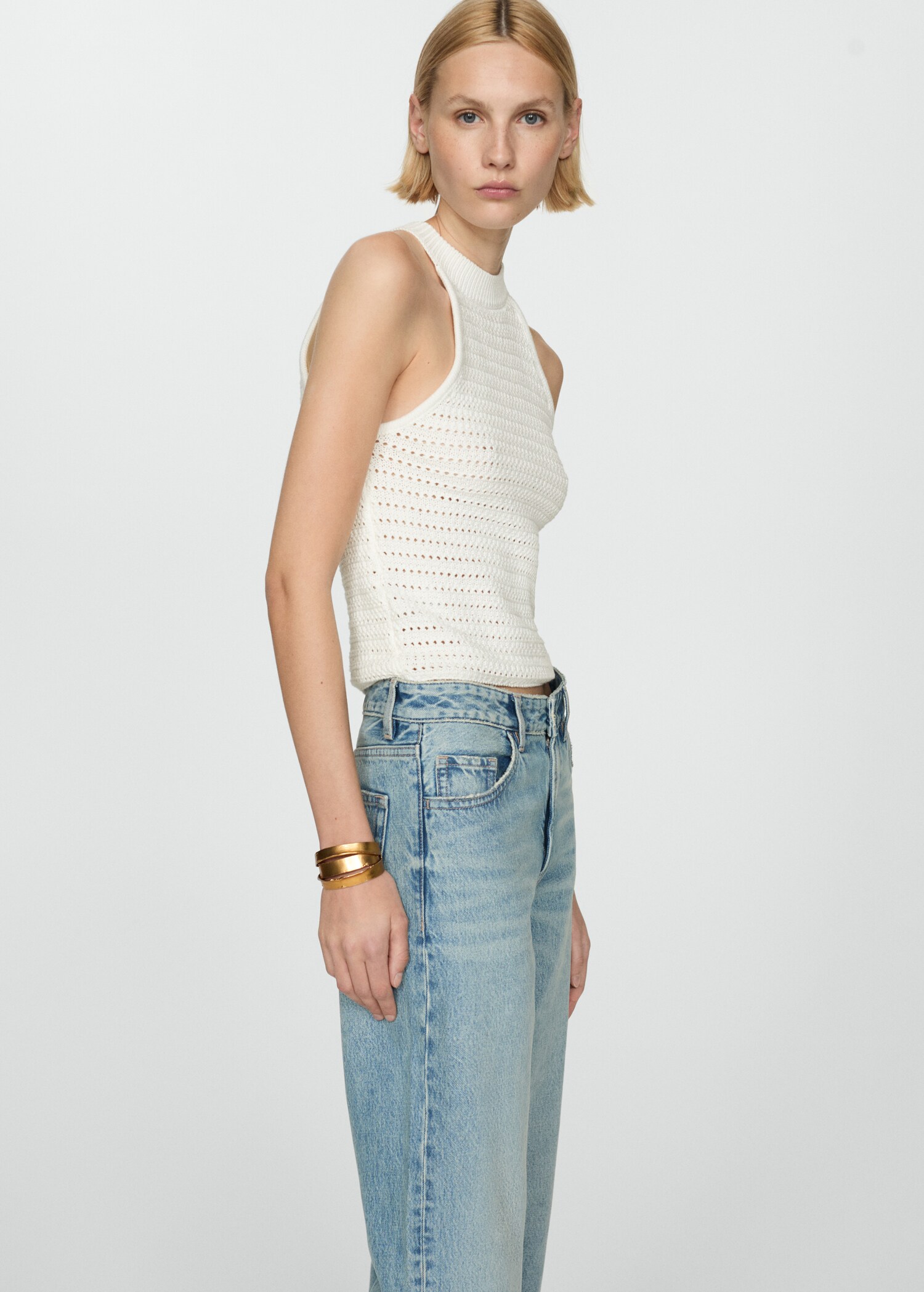 Rigid combination bracelet