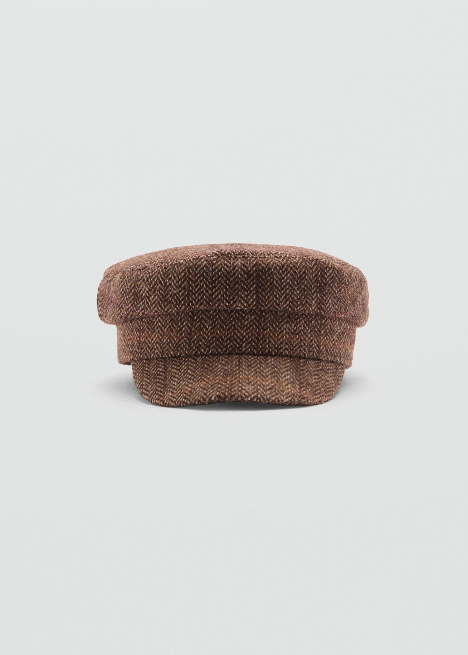 Herringbone baker cap